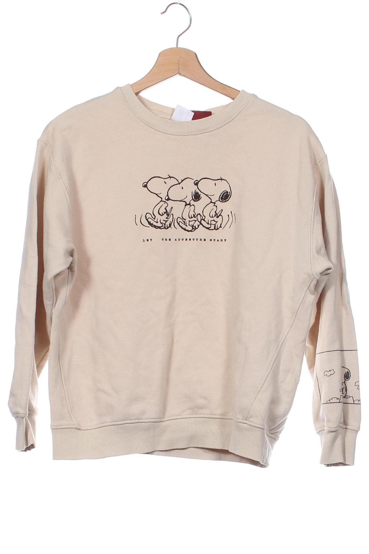 Kinder Sweatshirts Zara, Größe 13-14y/ 164-168 cm, Farbe Beige, Preis € 7,22