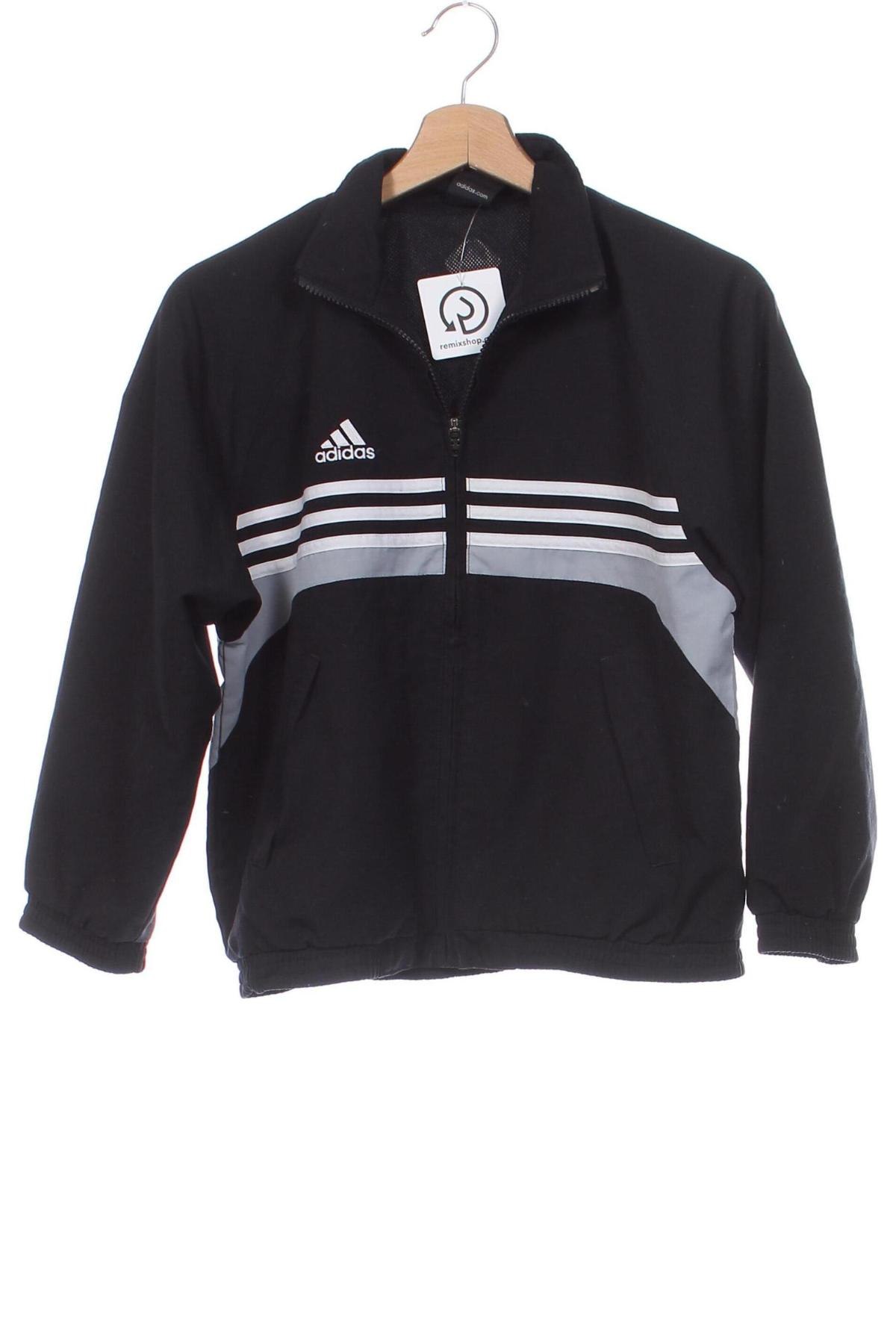 Dětská horní část sportovní soupravy Adidas, Velikost 8-9y/ 134-140 cm, Barva Černá, Cena  432,00 Kč