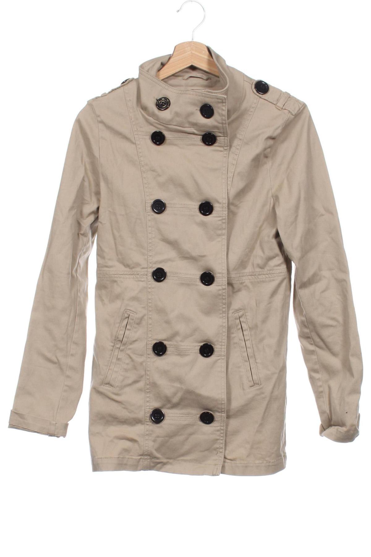 Kinderjacke H&M, Größe 14-15y/ 168-170 cm, Farbe Beige, Preis € 12,99