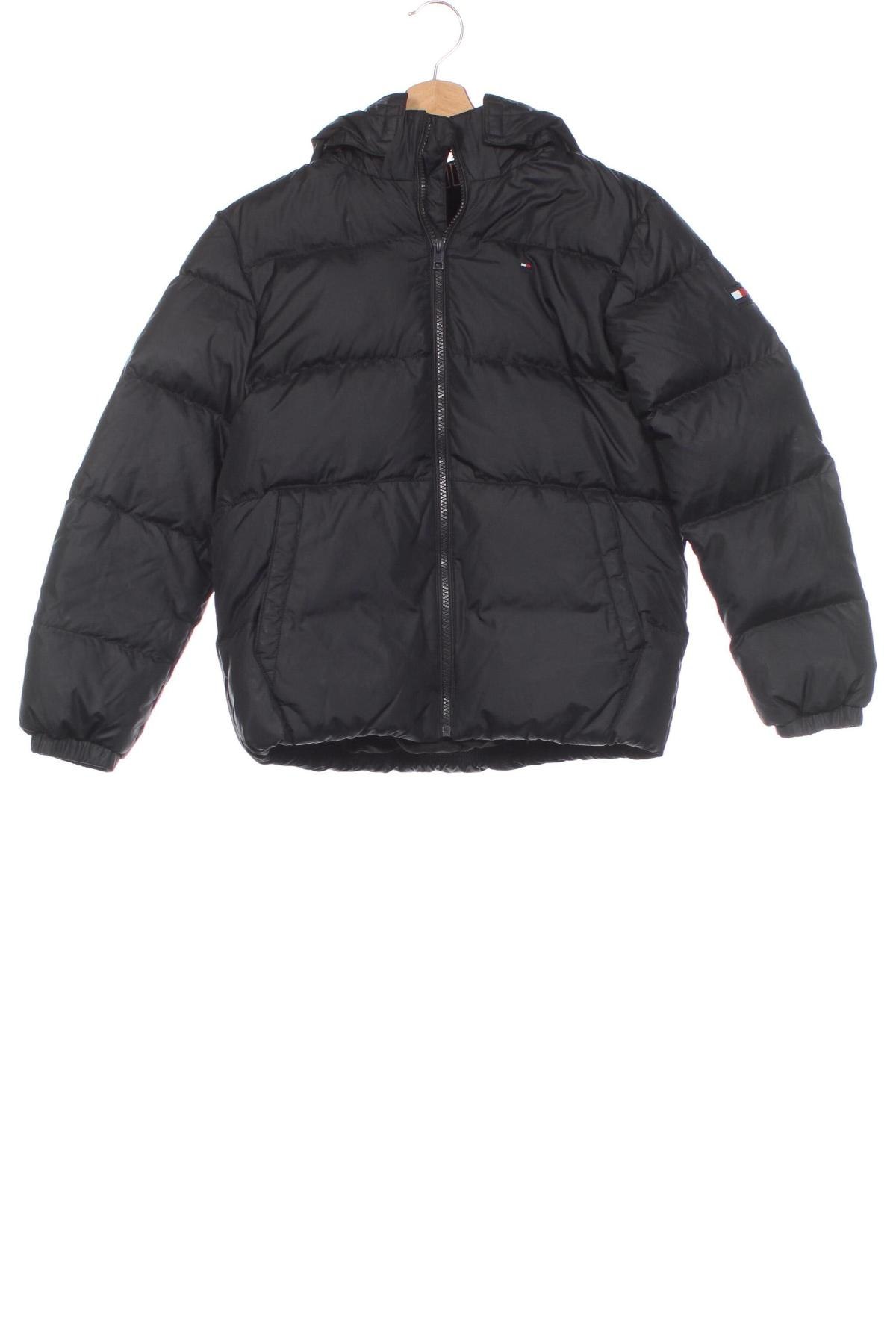 Kinderjacke Tommy Hilfiger, Größe 10-11y/ 146-152 cm, Farbe Schwarz, Preis 197,99 €