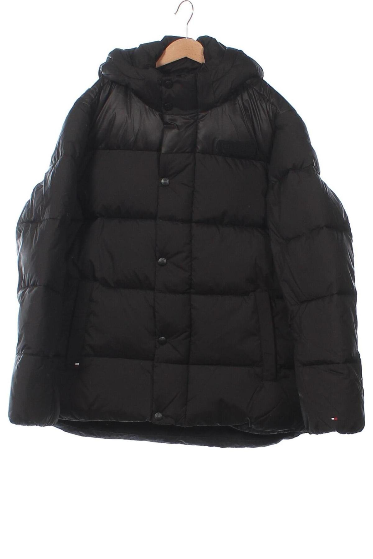 Kinderjacke Tommy Hilfiger, Größe 12-13y/ 158-164 cm, Farbe Schwarz, Preis 197,99 €