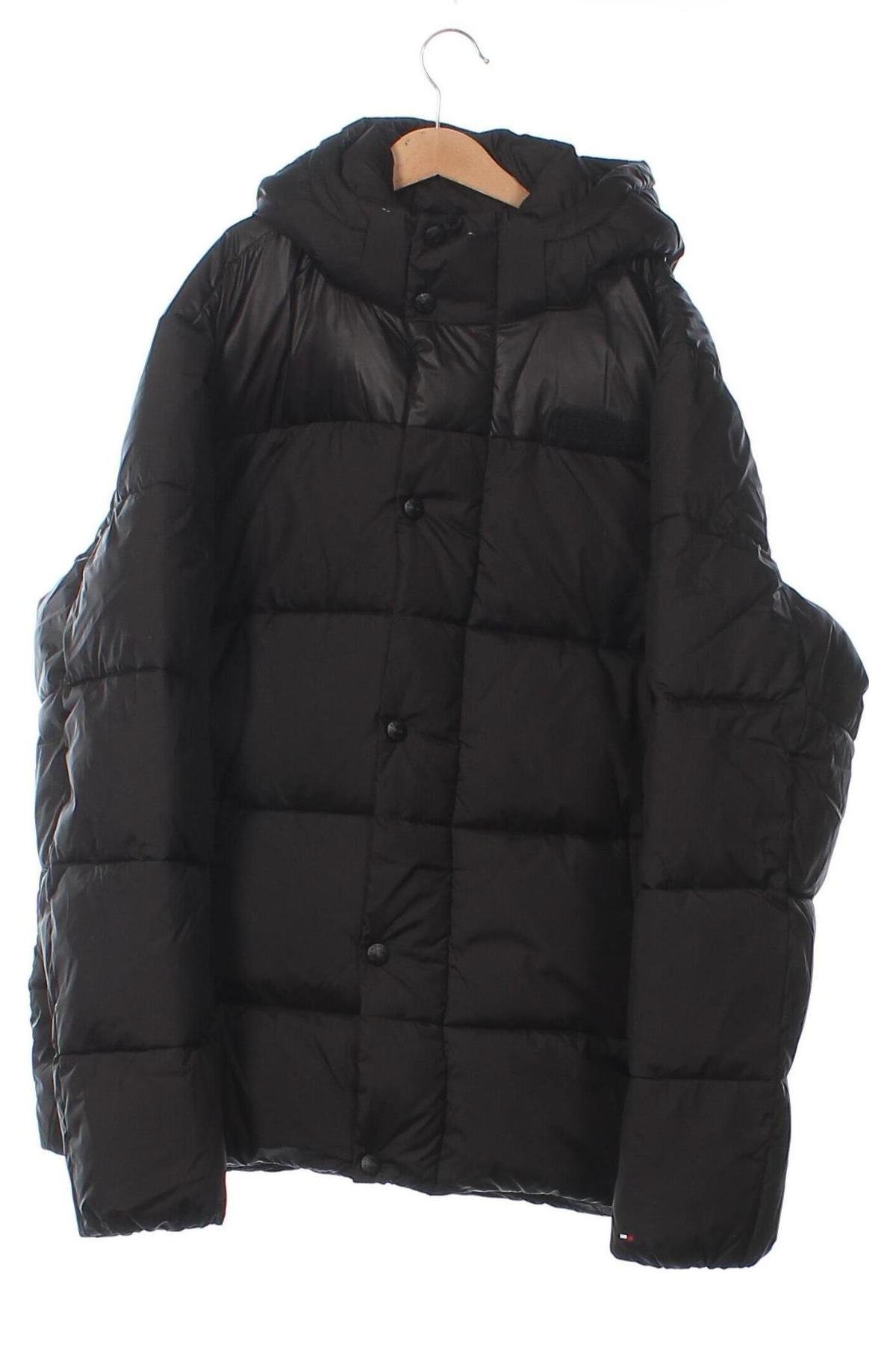 Kinderjacke Tommy Hilfiger, Größe 15-18y/ 170-176 cm, Farbe Schwarz, Preis 197,99 €