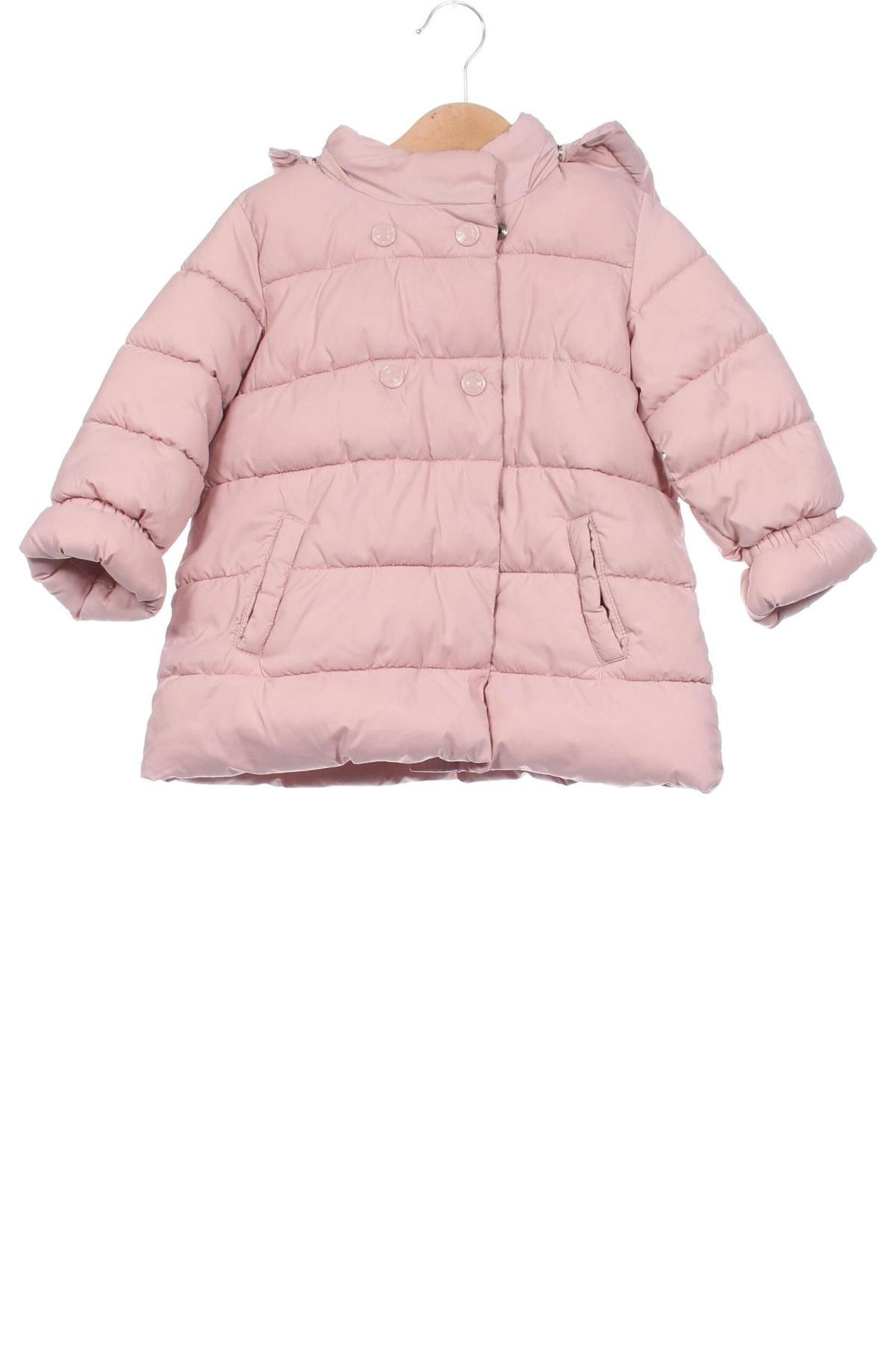 Kinderjacke United Colors Of Benetton, Größe 12-18m/ 80-86 cm, Farbe Rosa, Preis 25,74 €