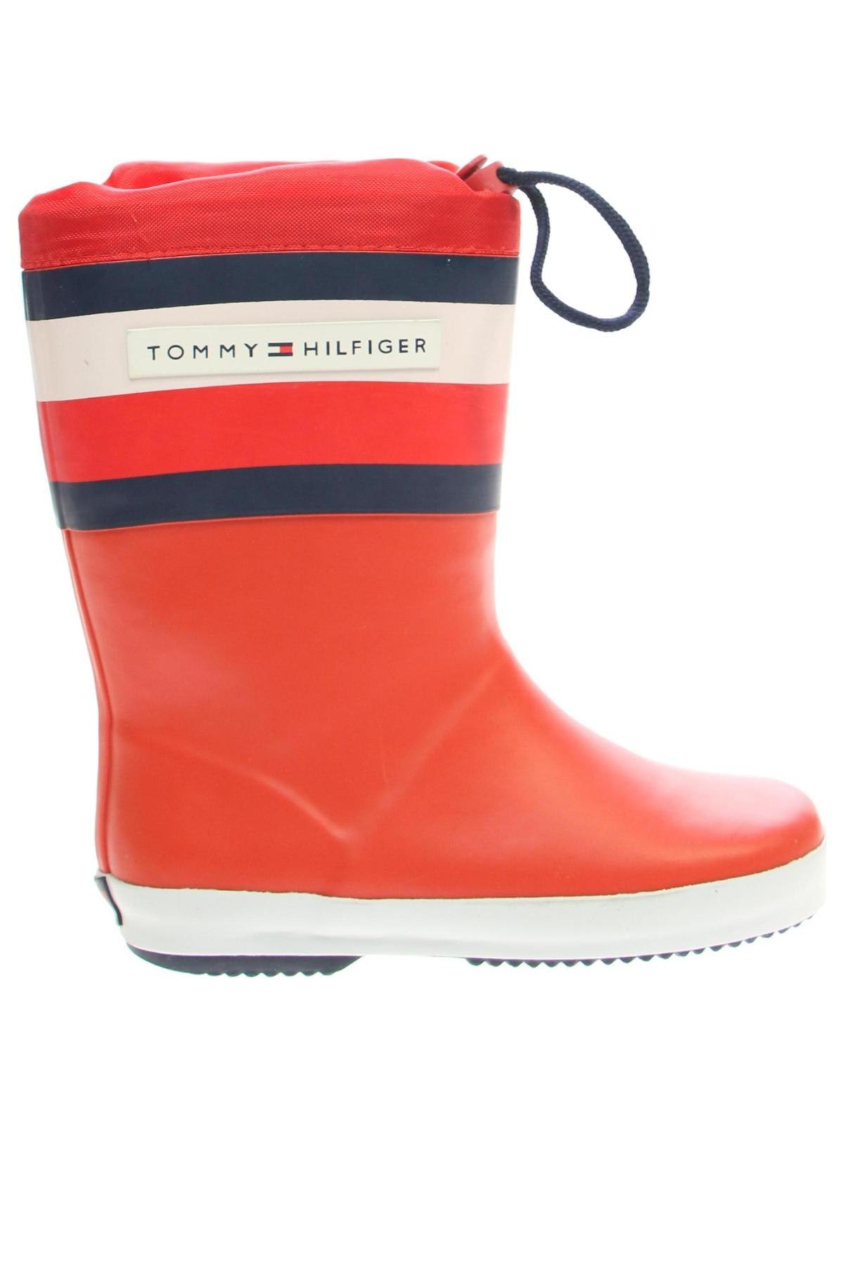 Гумени ботуши Tommy Hilfiger, Rozmiar 32, Kolor Czerwony, Cena 62,07 zł