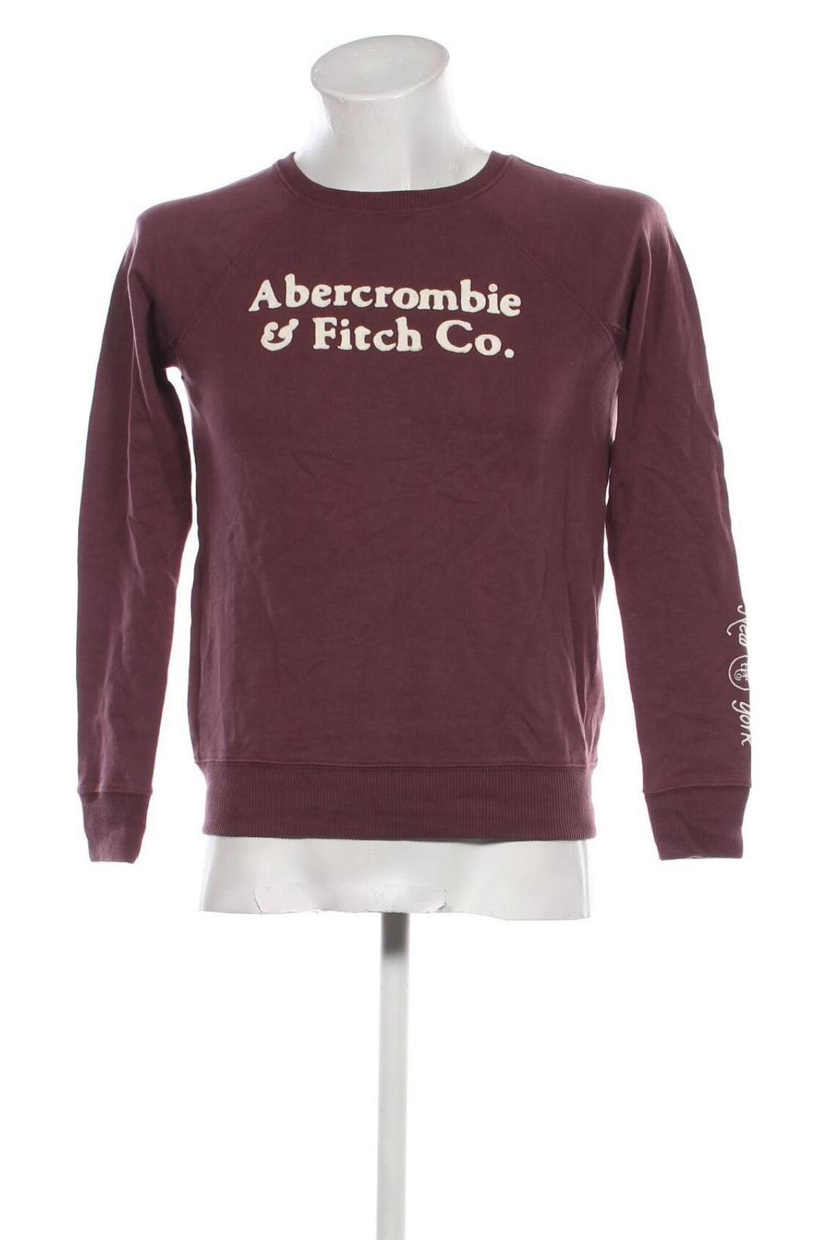 Męska bluzka Abercrombie & Fitch, Rozmiar S, Kolor Czerwony, Cena 72,99 zł