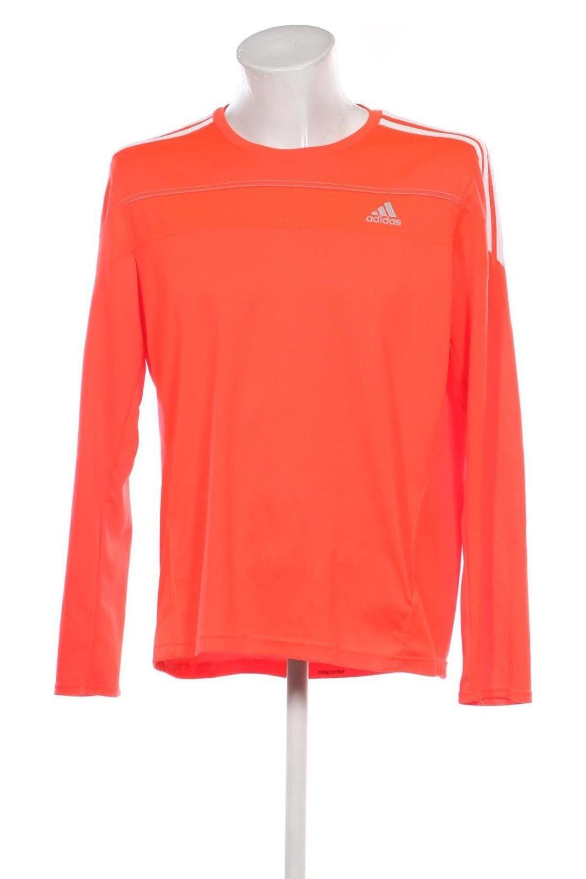 Herren Shirt Adidas, Größe XL, Farbe Orange, Preis 27,99 €