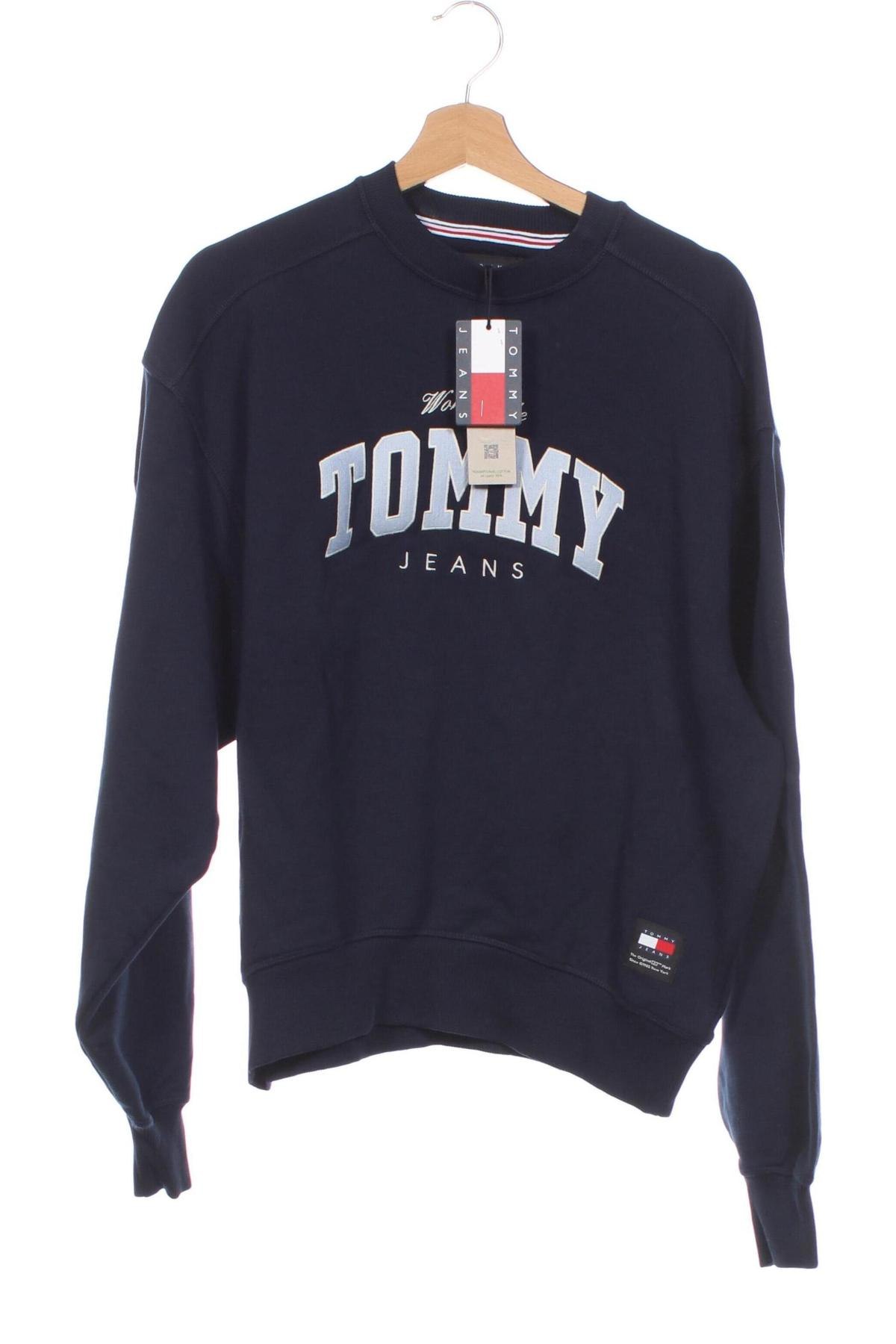 Męska bluzka Tommy Jeans, Rozmiar XS, Kolor Niebieski, Cena 368,99 zł