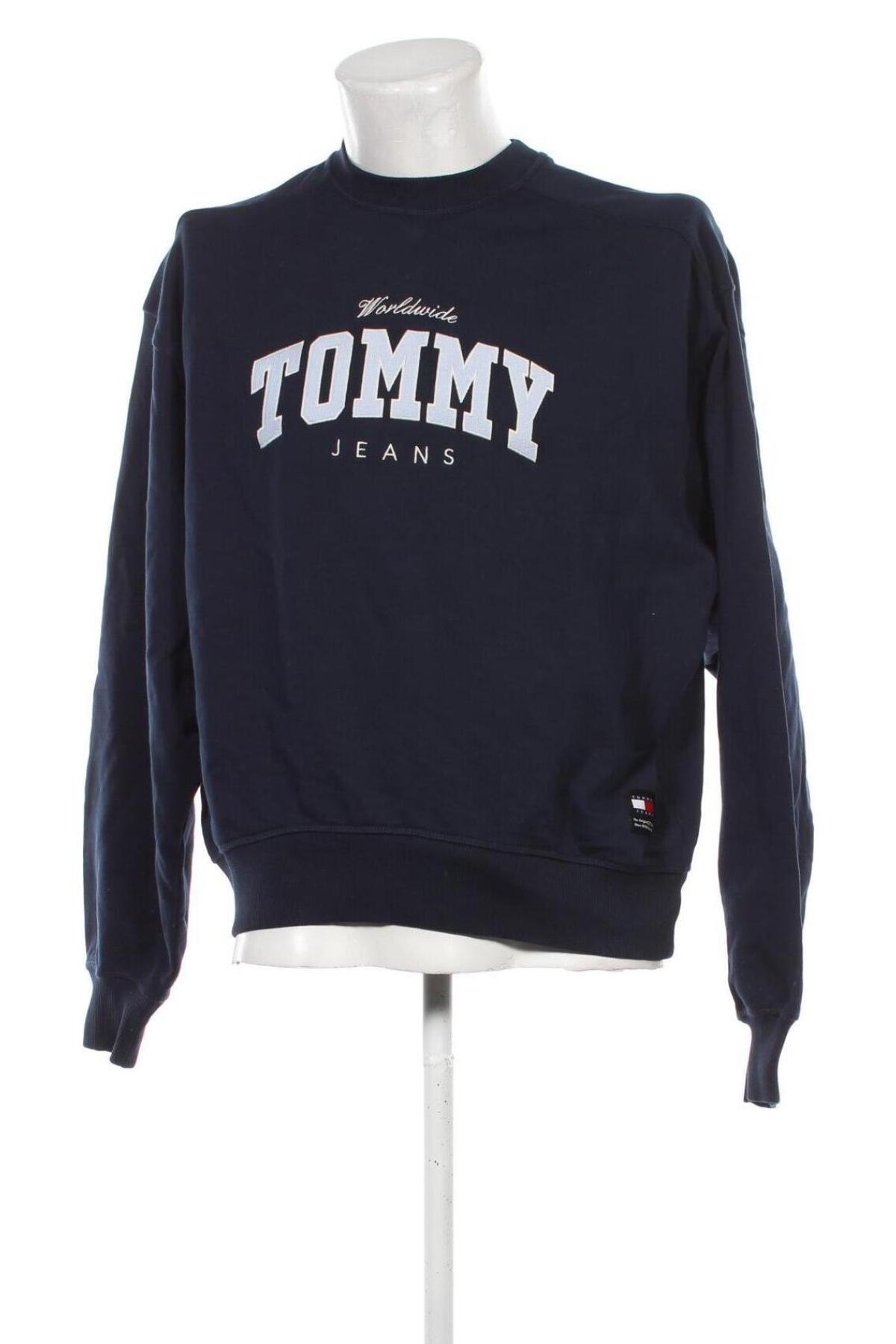 Ανδρική μπλούζα Tommy Jeans, Μέγεθος S, Χρώμα Μπλέ, Τιμή 71,99 €