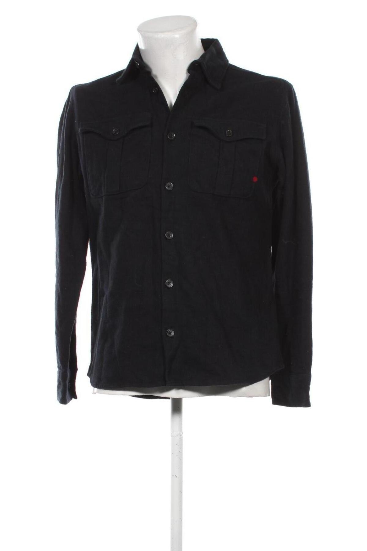 Męska koszula R.D.D. Royal Denim Division By Jack & Jones, Rozmiar L, Kolor Czarny, Cena 53,99 zł