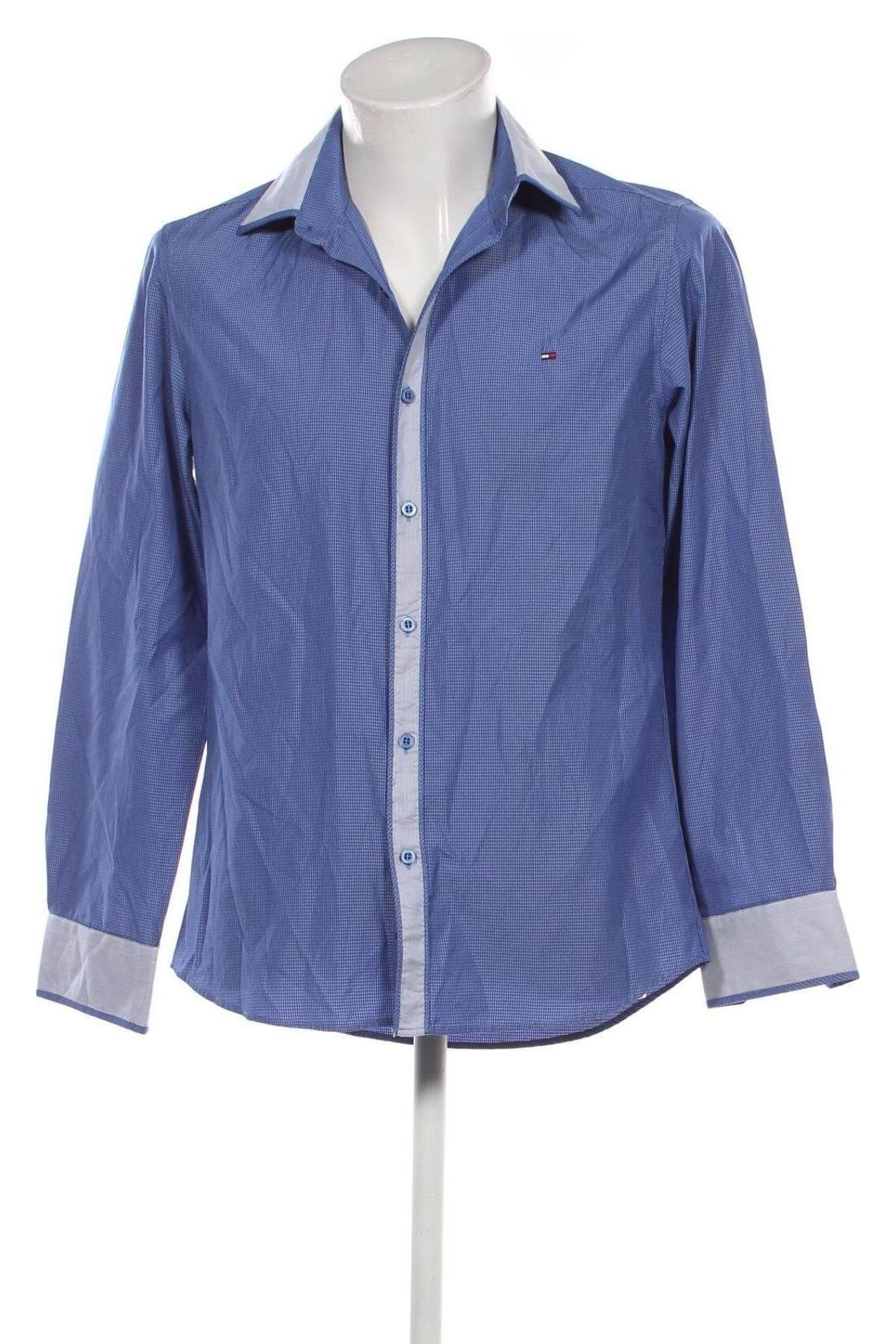 Herrenhemd Tommy Hilfiger, Größe M, Farbe Blau, Preis € 46,99