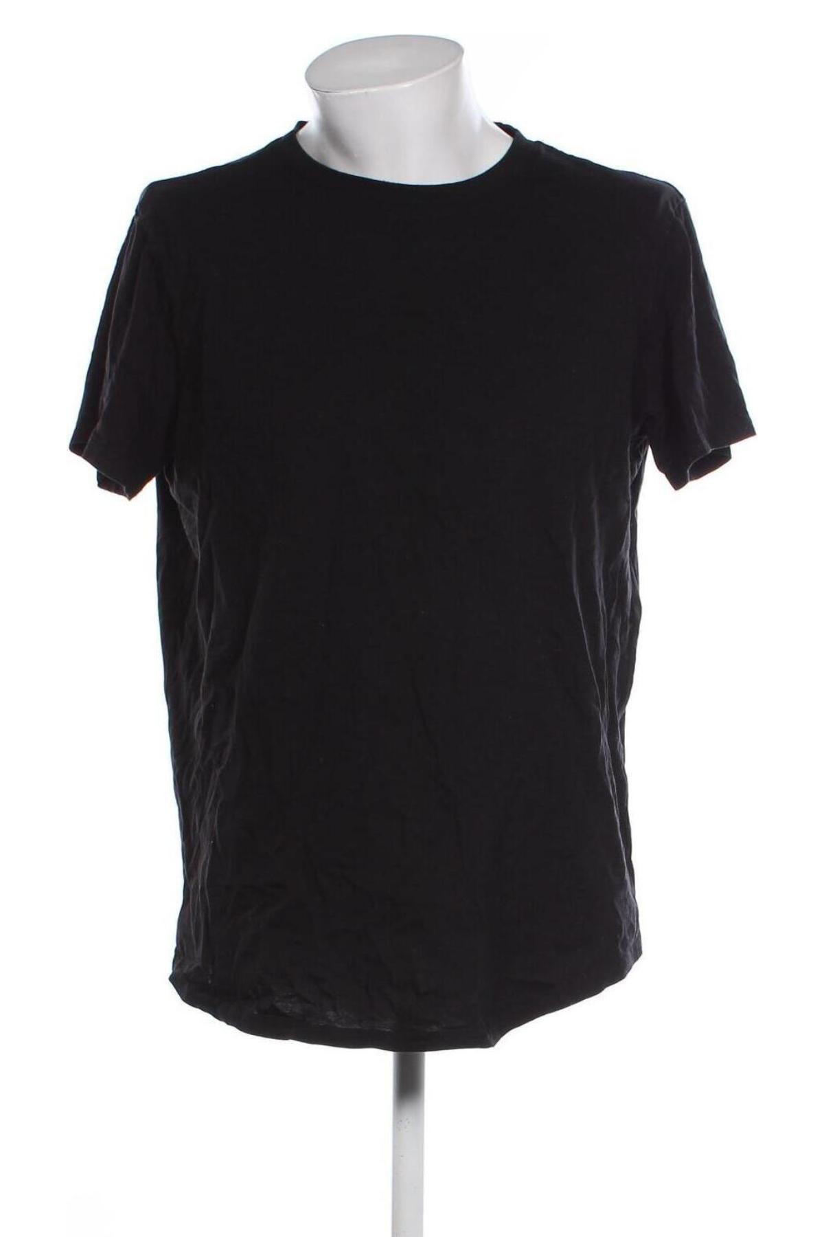 Herren T-Shirt H&M, Größe L, Farbe Schwarz, Preis € 17,22