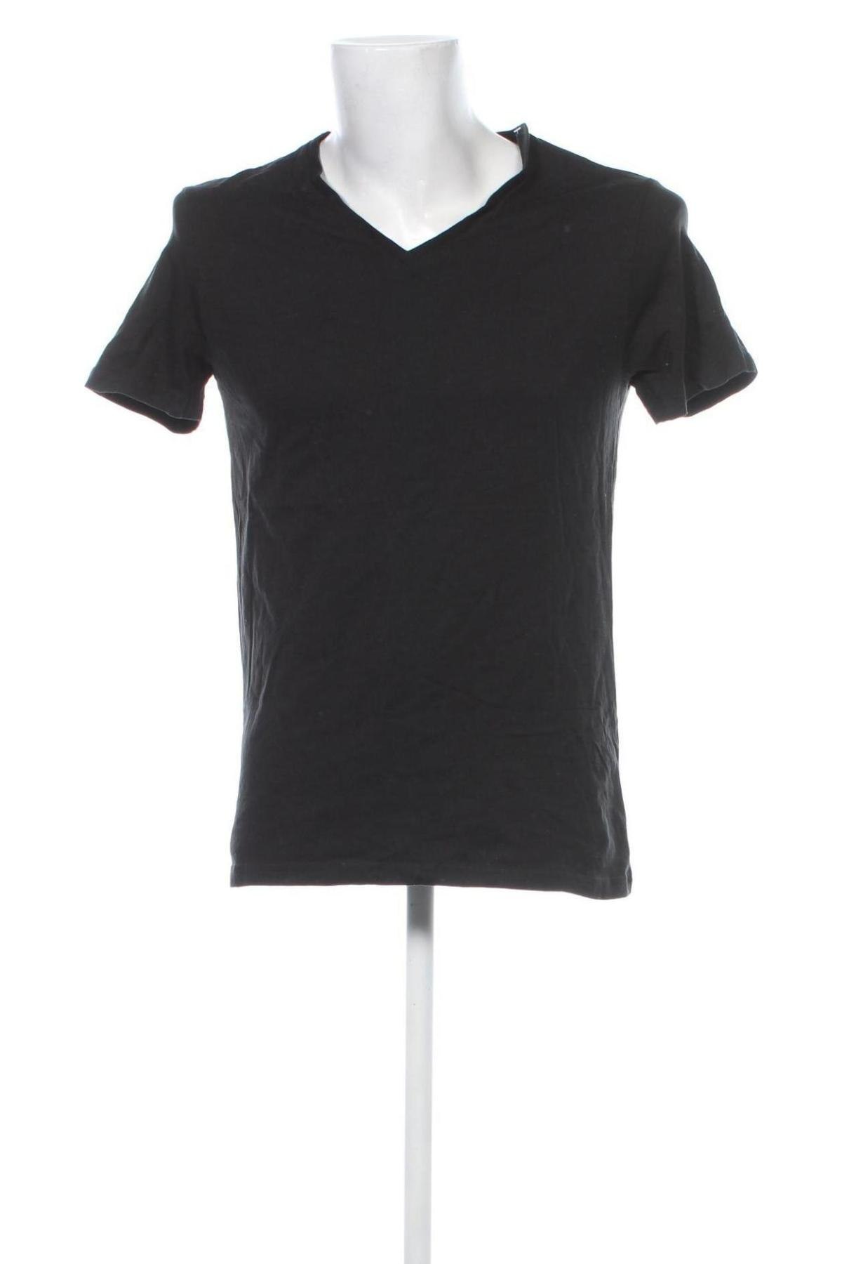 Herren T-Shirt Pier One, Größe M, Farbe Schwarz, Preis € 9,62