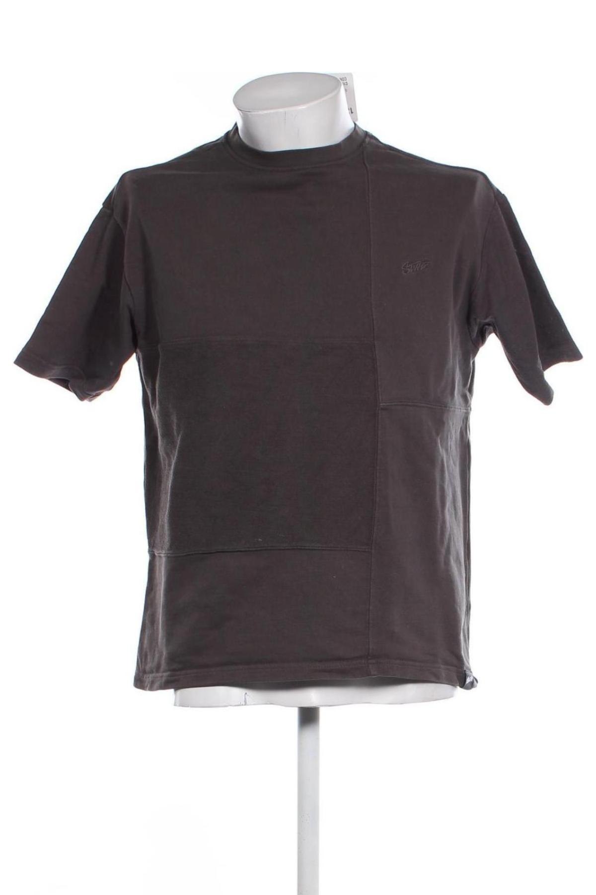 Herren T-Shirt Pull&Bear, Größe M, Farbe Grau, Preis 9,72 €