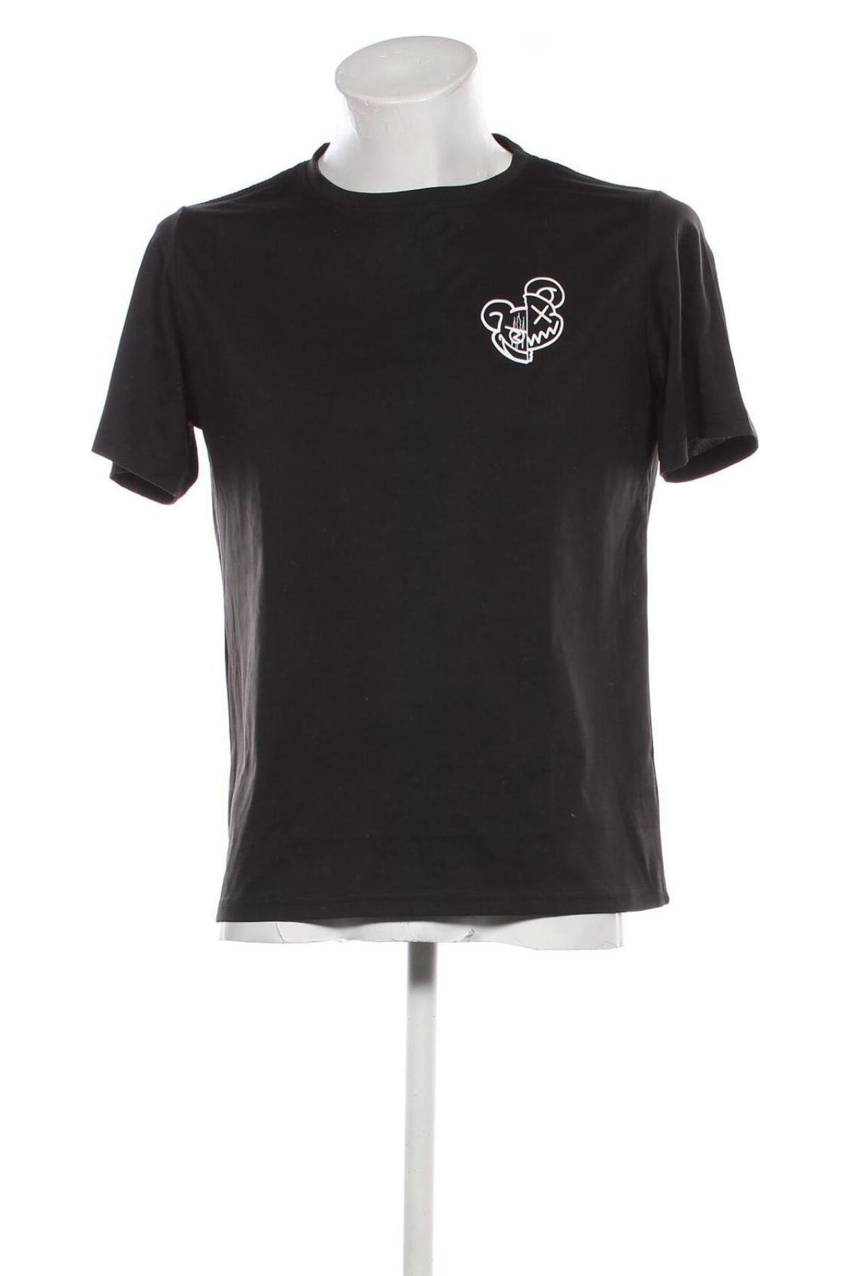 Ανδρικό t-shirt SHEIN, Μέγεθος S, Χρώμα Μαύρο, Τιμή 9,72 €