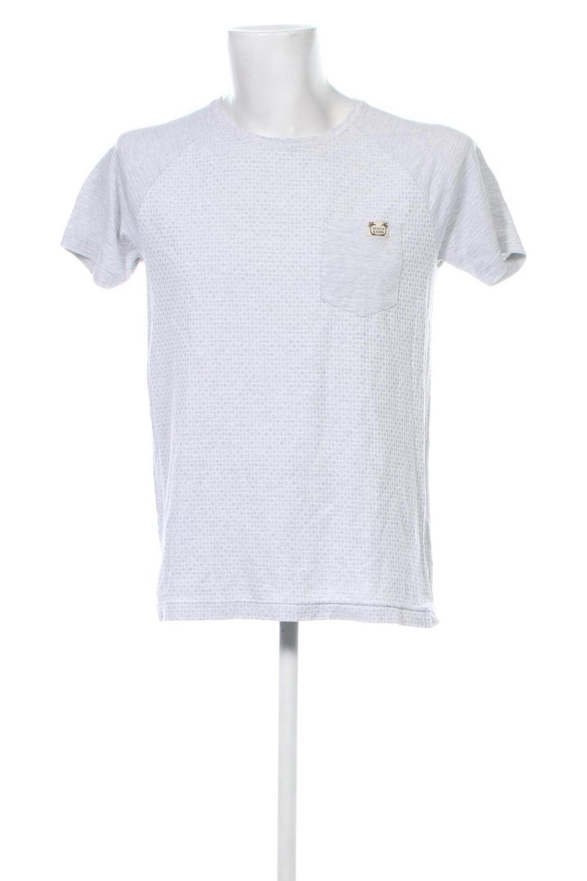 Ανδρικό t-shirt Scotch & Soda, Μέγεθος L, Χρώμα Γκρί, Τιμή 21,00 €