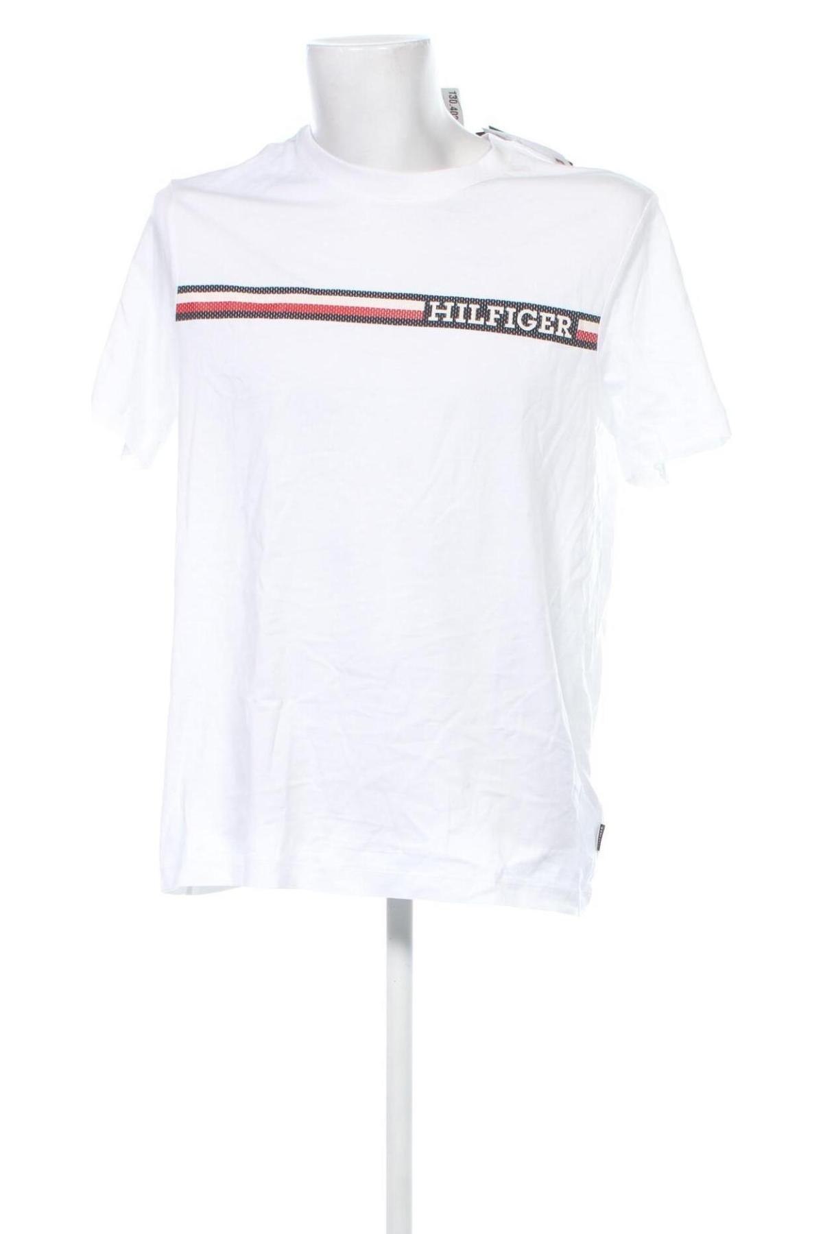 Ανδρικό t-shirt Tommy Hilfiger, Μέγεθος L, Χρώμα Λευκό, Τιμή 50,99 €