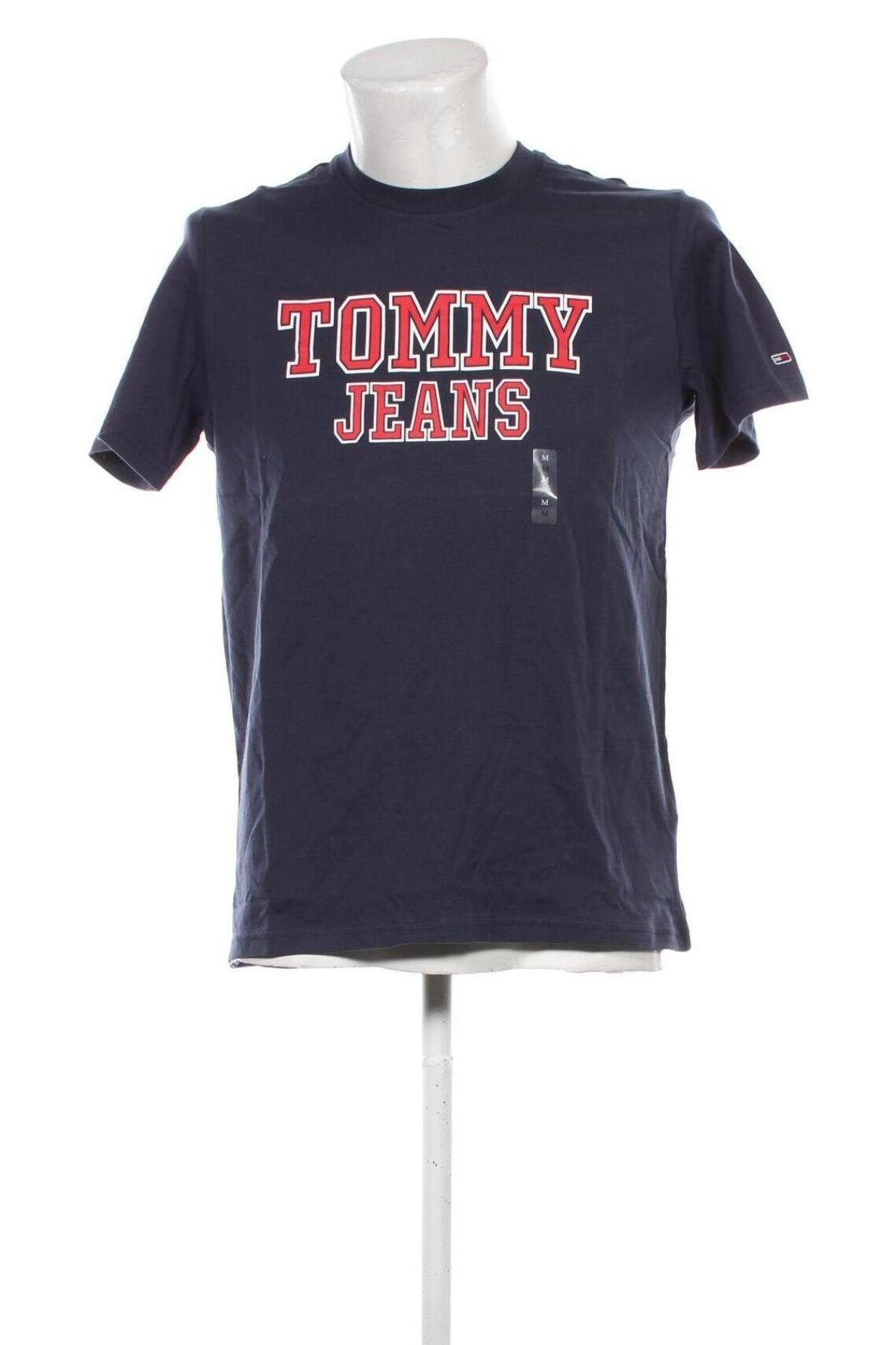 Herren T-Shirt Tommy Jeans, Größe M, Farbe Blau, Preis 40,99 €