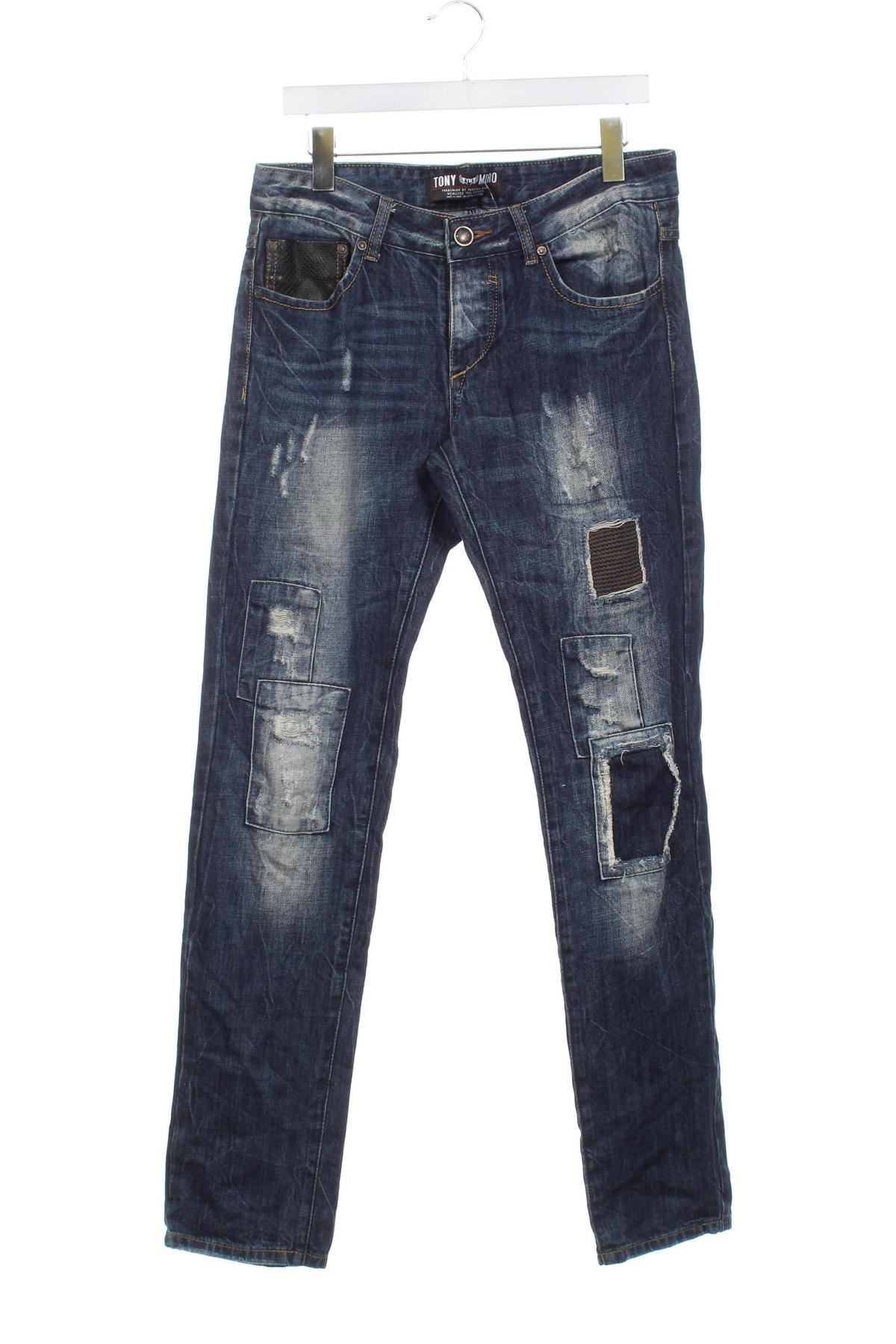 Herren Jeans Tony Moro, Größe S, Farbe Blau, Preis € 12,99