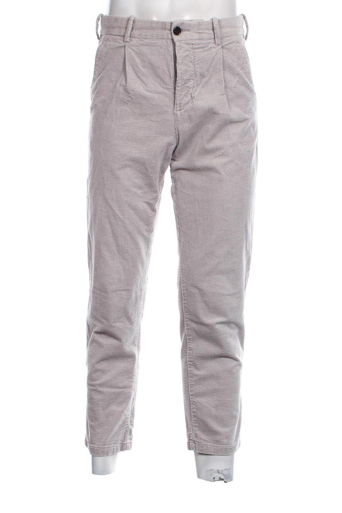 Herren Cordhose H&M, Größe S, Farbe Grau, Preis 19,95 €