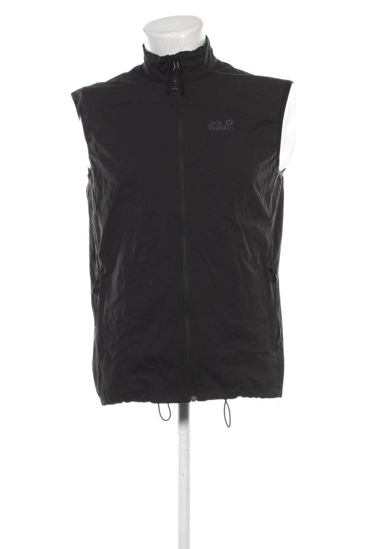 Vestă de bărbați Jack Wolfskin, Mărime L, Culoare Negru, Preț 197,99 Lei