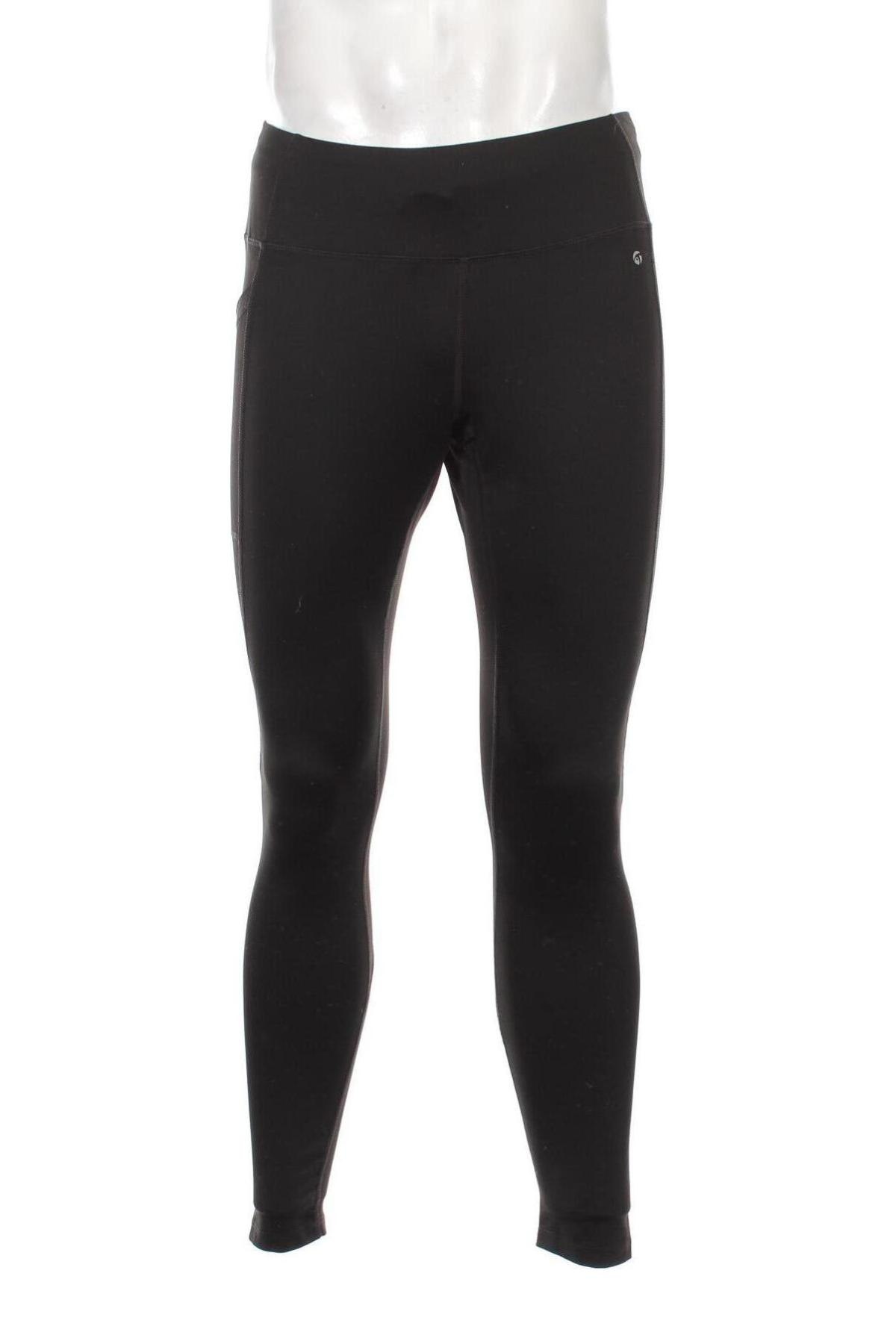 Męskie legginsy Sports Performance by Tchibo, Rozmiar L, Kolor Czarny, Cena 73,99 zł