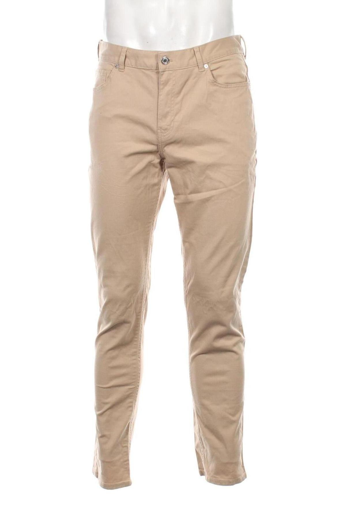 Herrenhose H&M, Größe M, Farbe Beige, Preis 19,95 €