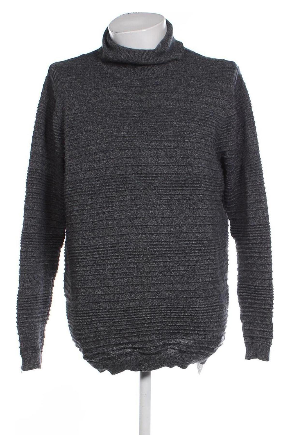 Męski sweter Black Rebel, Rozmiar XXL, Kolor Szary, Cena 56,99 zł