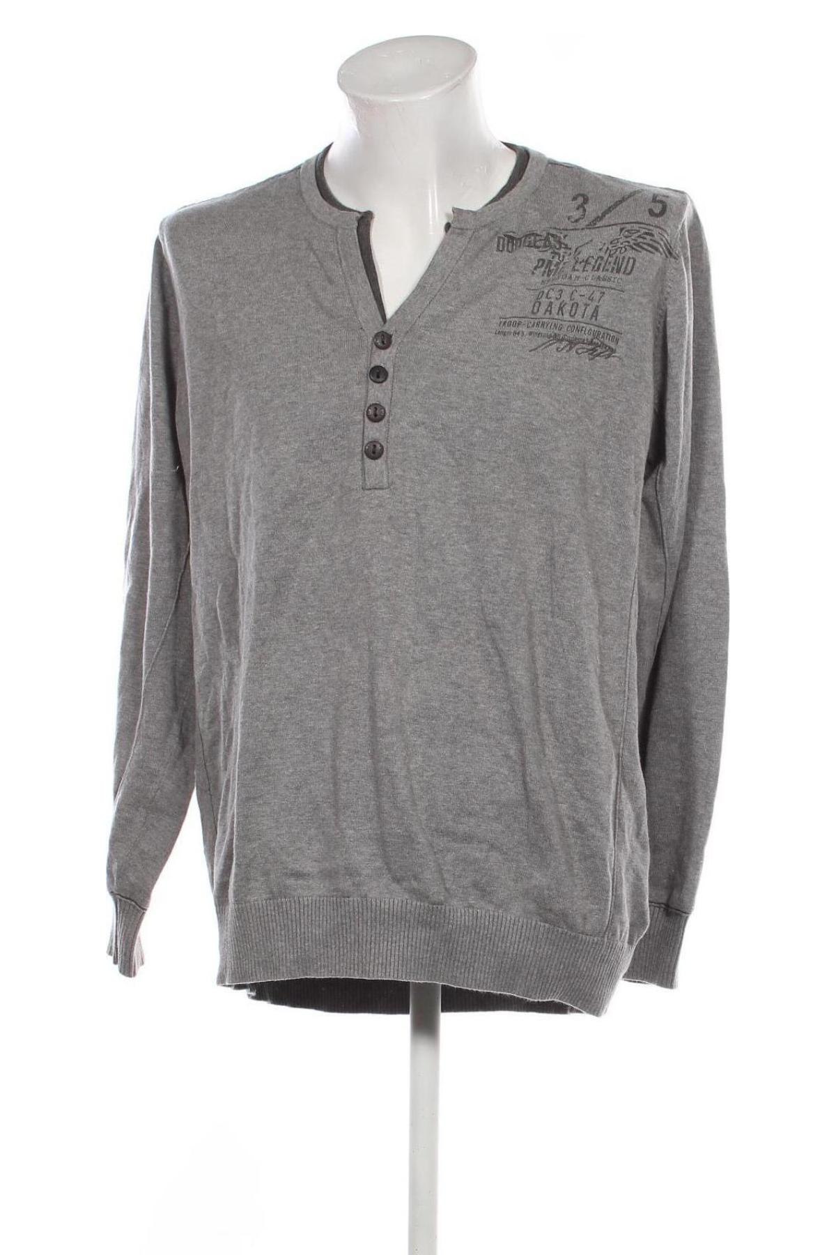 Herrenpullover Pme Legend, Größe 3XL, Farbe Grau, Preis € 43,99