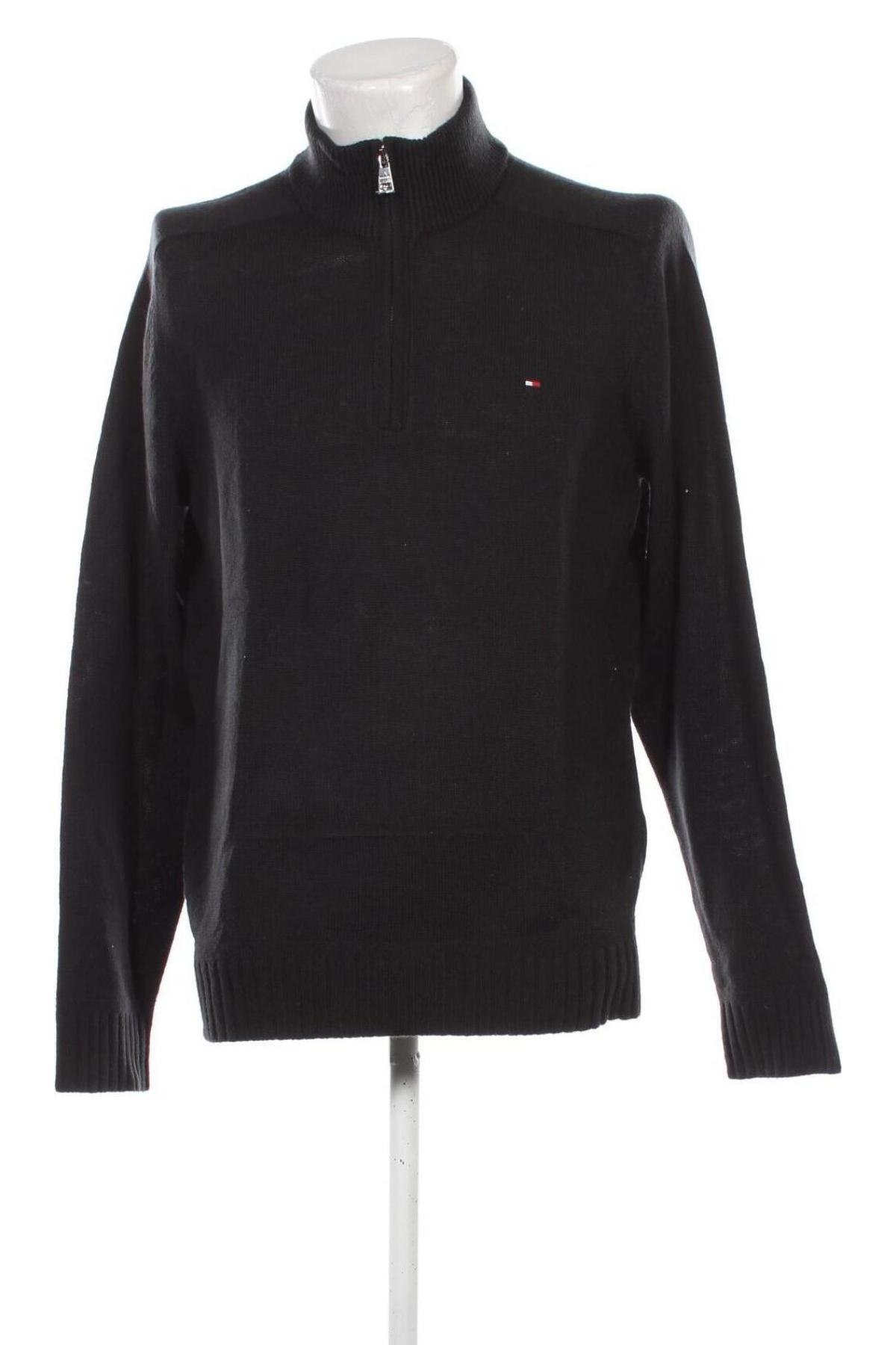 Herrenpullover Tommy Hilfiger, Größe XL, Farbe Schwarz, Preis 152,99 €