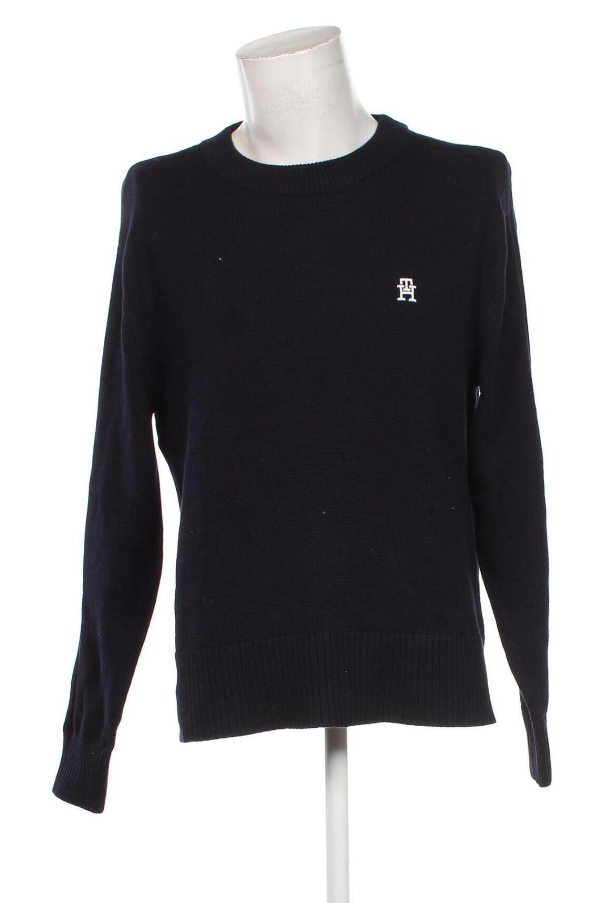 Pánsky sveter  Tommy Hilfiger, Veľkosť L, Farba Modrá, Cena  124,95 €