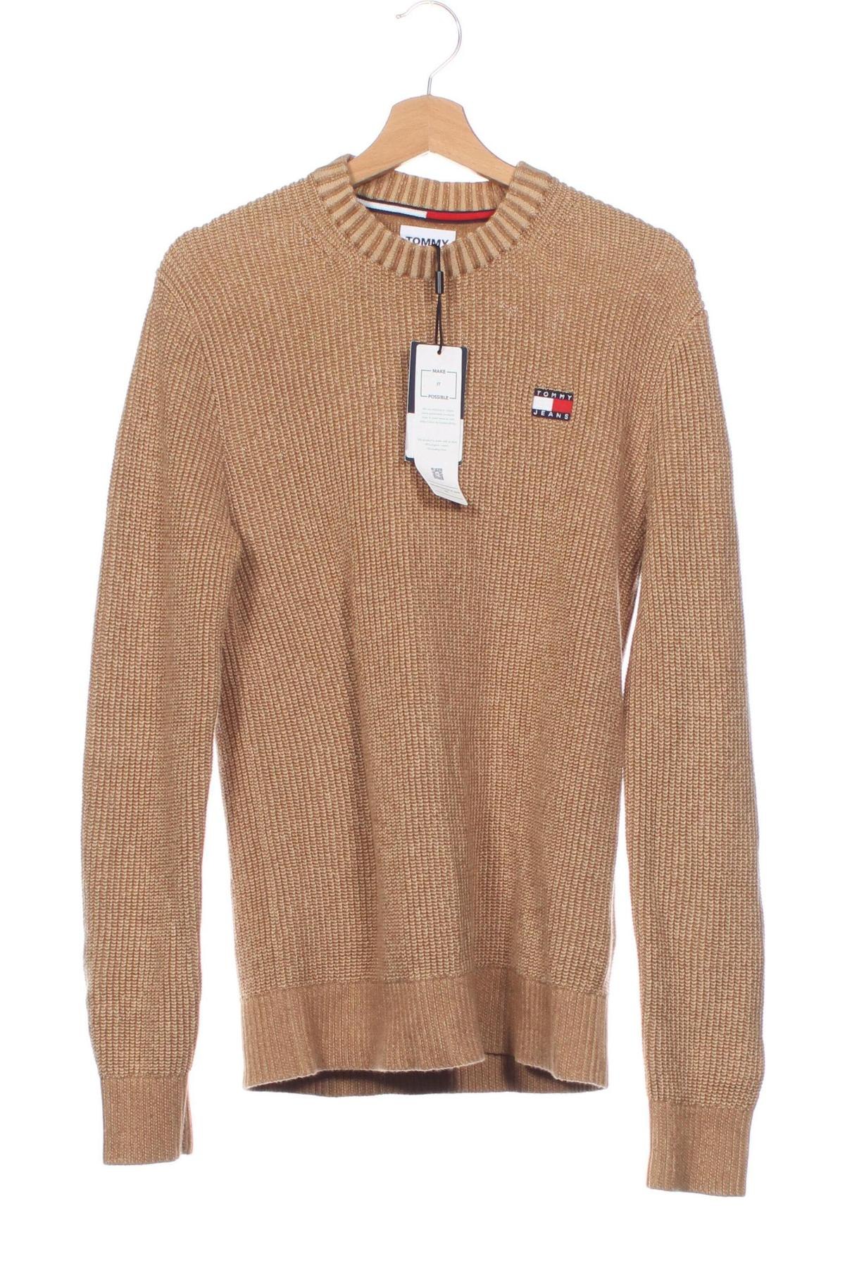 Herrenpullover Tommy Hilfiger, Größe XS, Farbe Beige, Preis 152,99 €