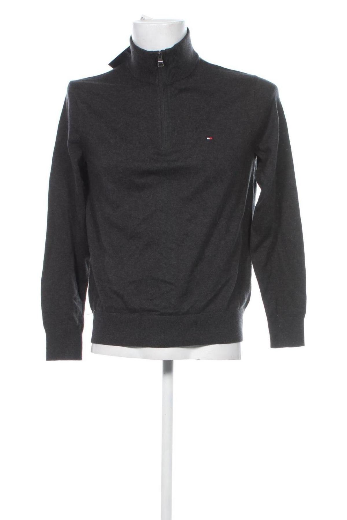 Pánsky sveter  Tommy Hilfiger, Veľkosť M, Farba Sivá, Cena  124,95 €