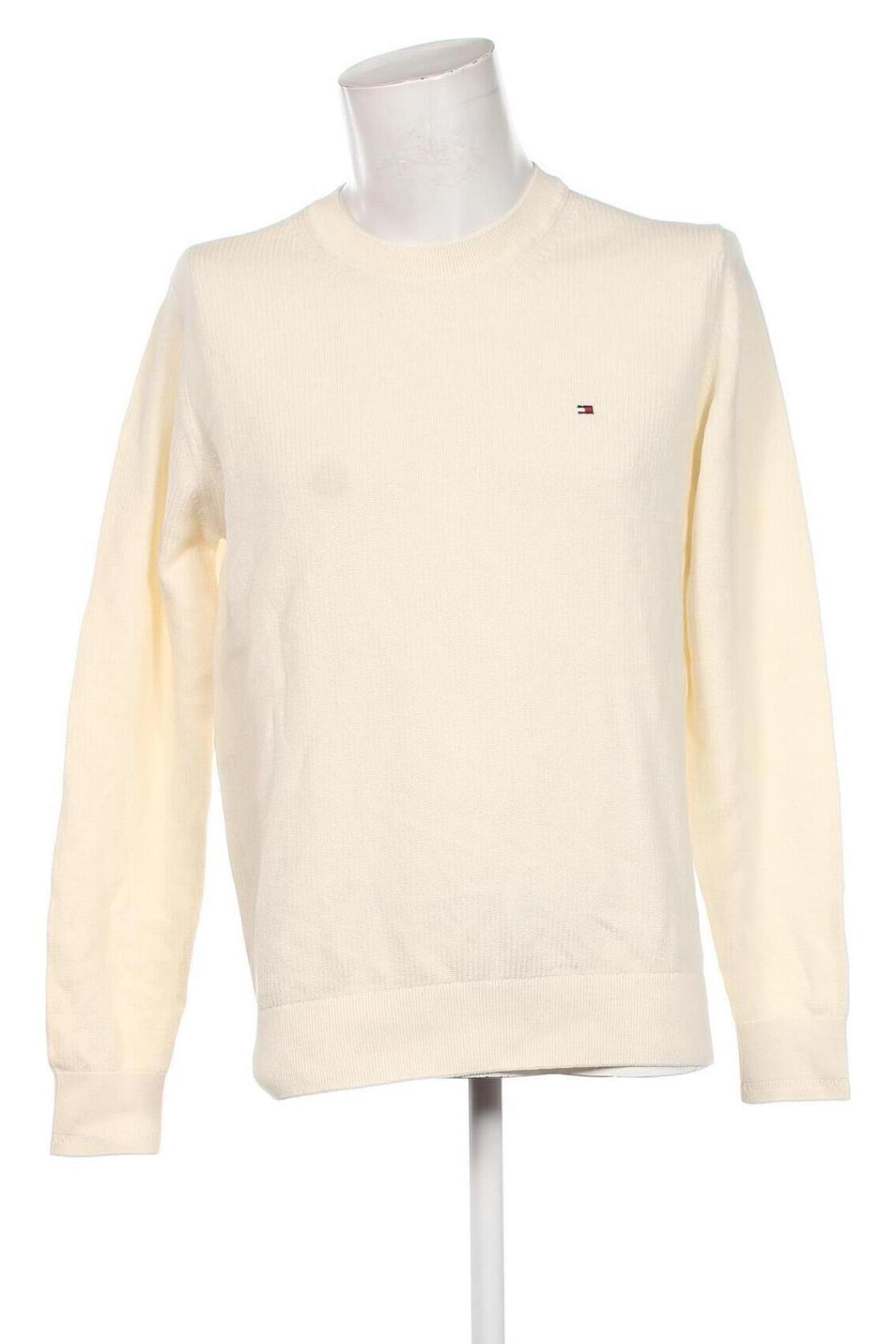 Herrenpullover Tommy Hilfiger, Größe XL, Farbe Ecru, Preis 152,99 €