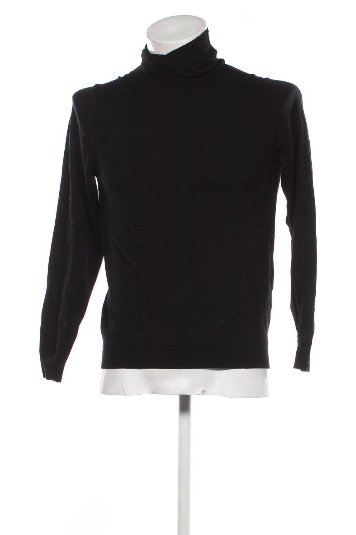 Herrenpullover Zara, Größe M, Farbe Schwarz, Preis 22,99 €