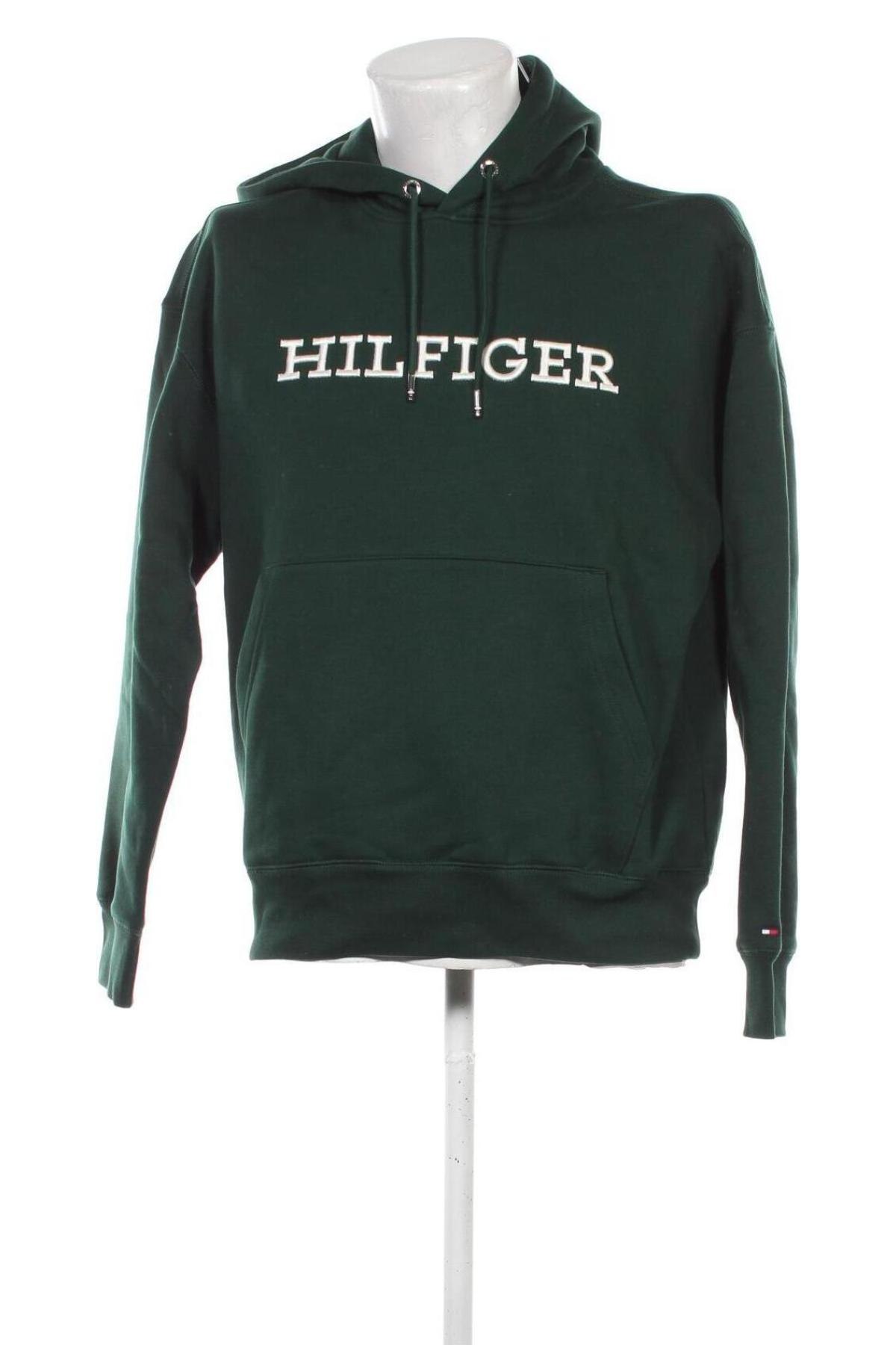 Herren Sweatshirt Tommy Hilfiger, Größe S, Farbe Grün, Preis 139,99 €