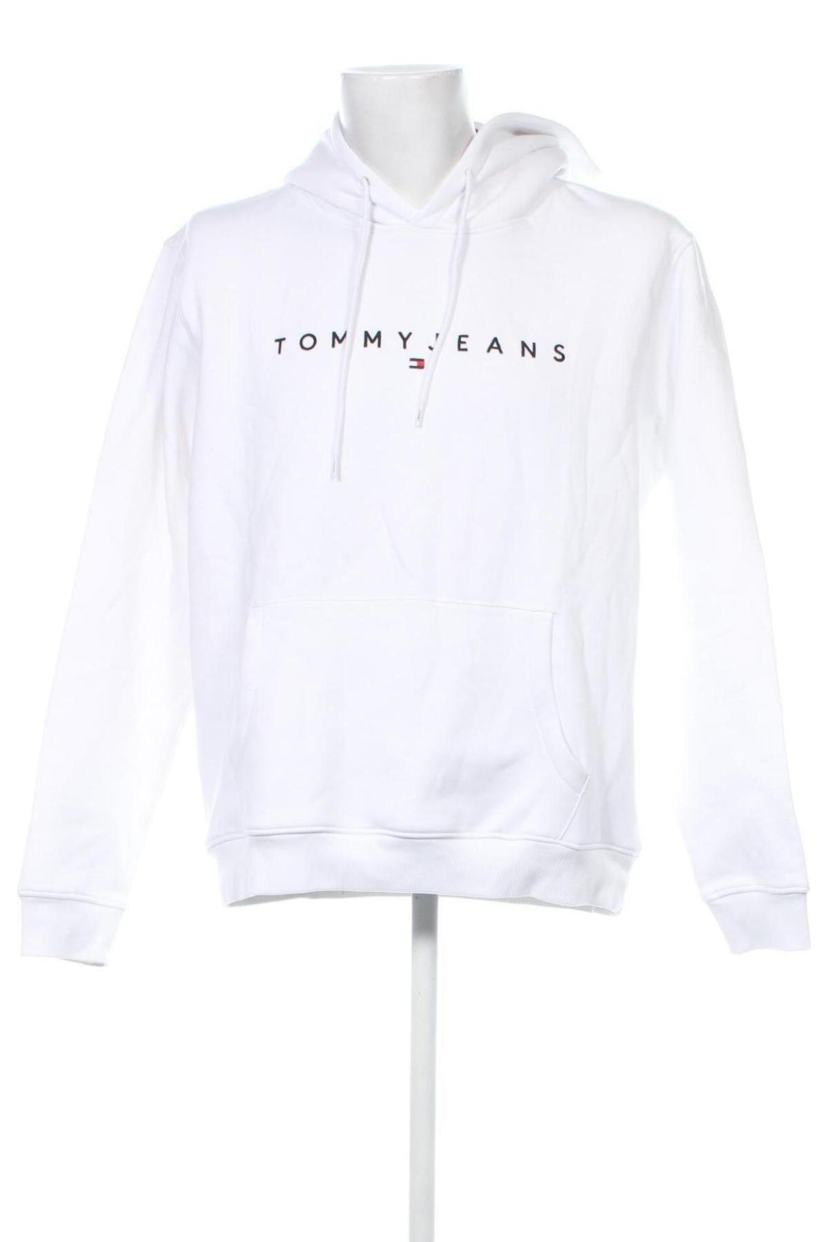 Herren Sweatshirt Tommy Jeans, Größe XL, Farbe Weiß, Preis € 83,99