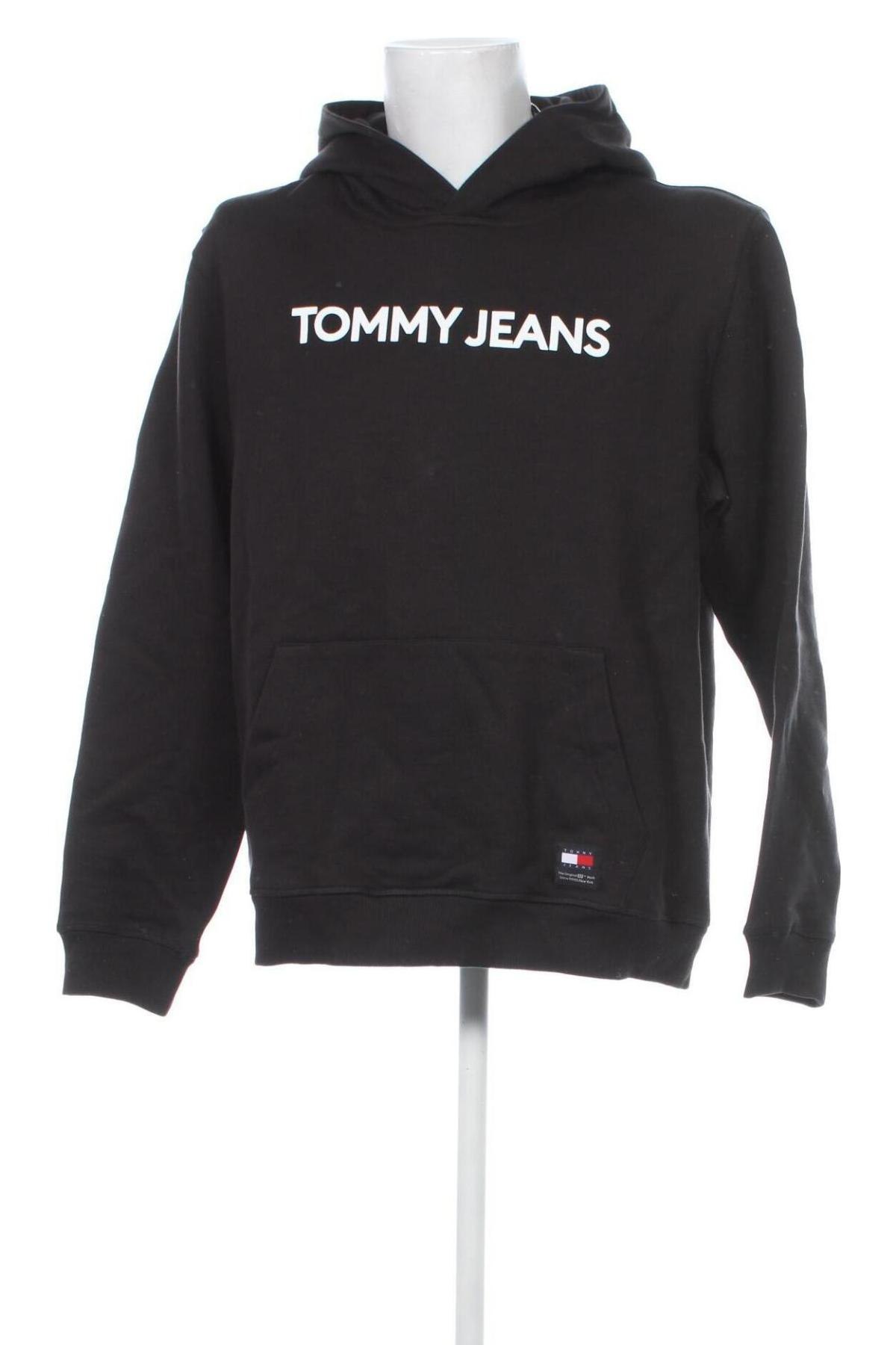 Herren Sweatshirt Tommy Jeans, Größe XL, Farbe Schwarz, Preis € 83,99