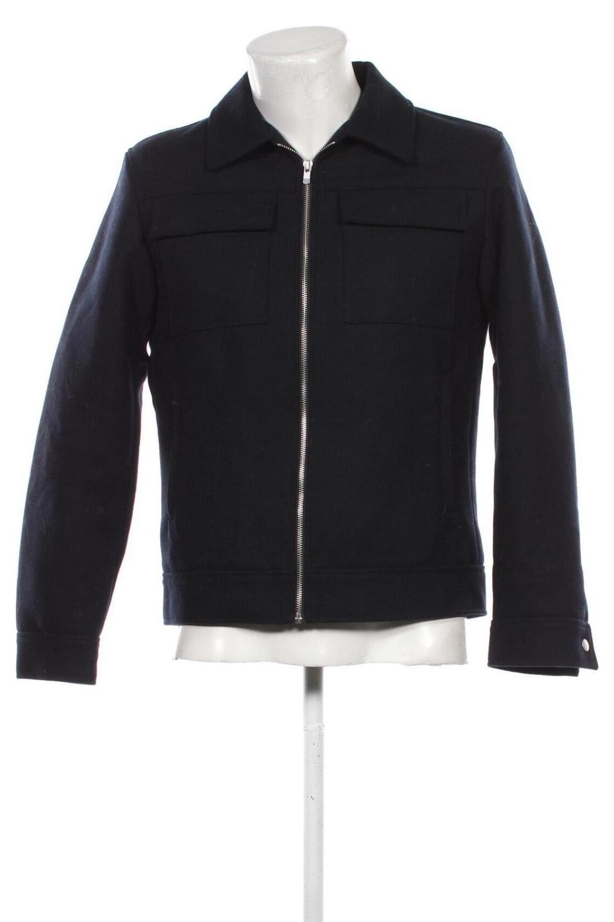 Herrenmantel Jack & Jones, Größe S, Farbe Blau, Preis € 26,99