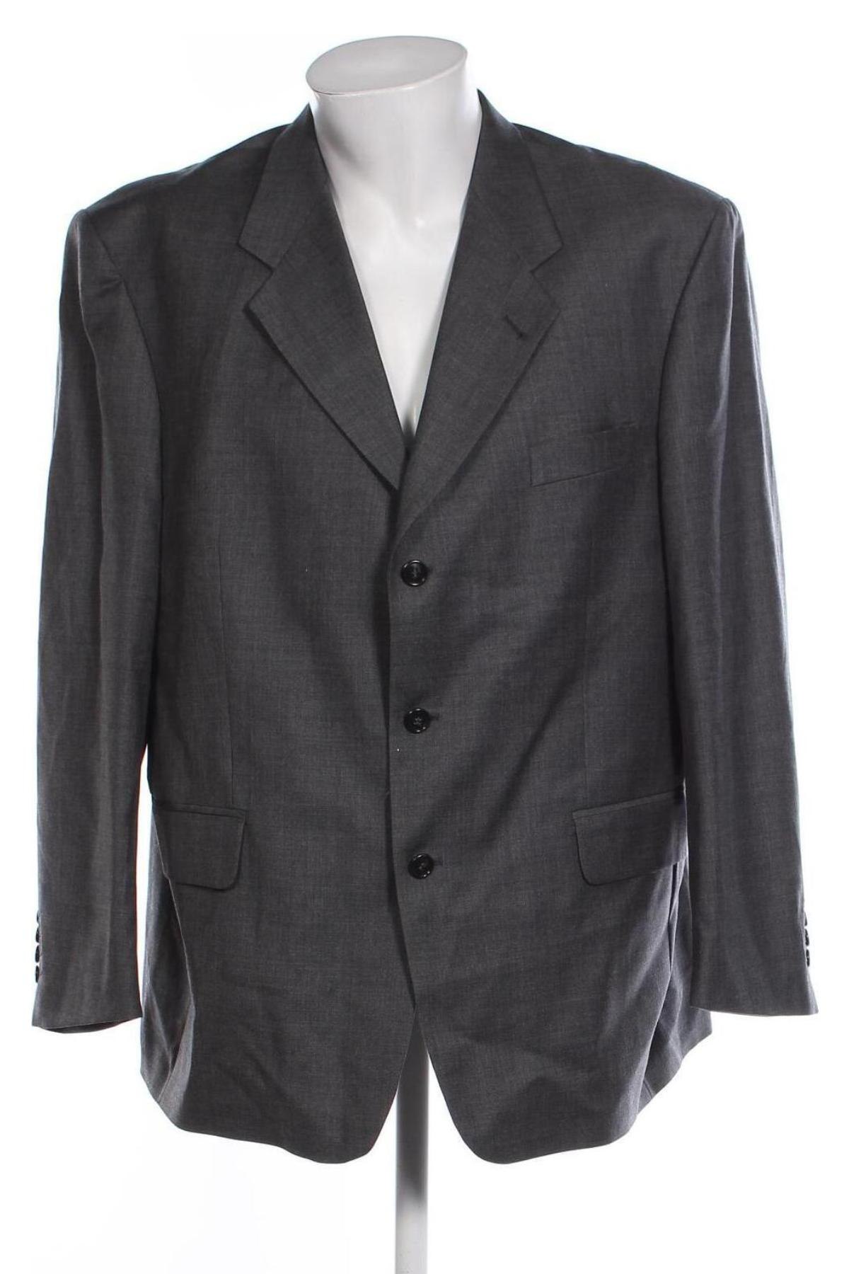 Pánske sako  Vitale Barberis Canonico, Veľkosť XXL, Farba Sivá, Cena  23,95 €