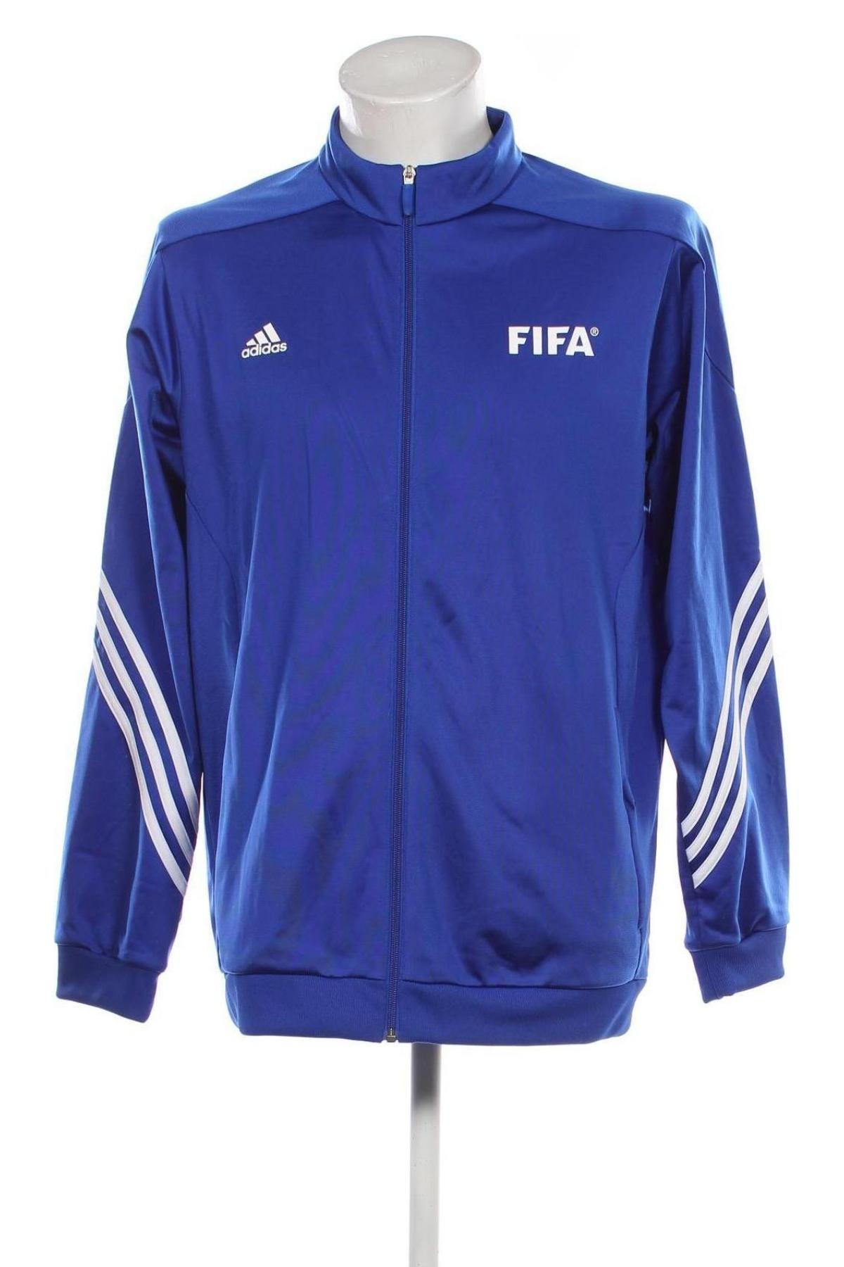 Herren Sportoberteil Adidas, Größe XL, Farbe Blau, Preis 29,99 €