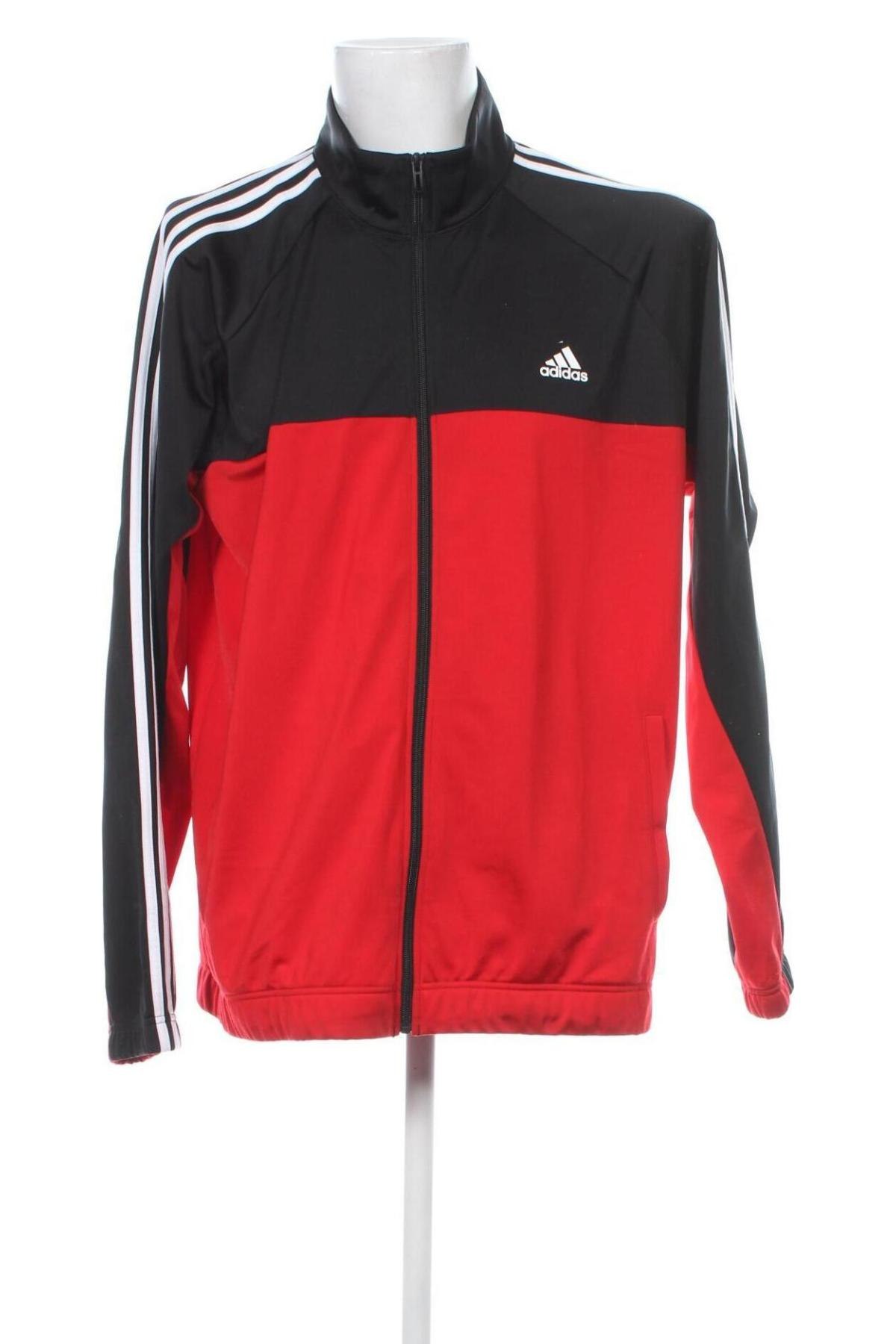 Bluză trening de bărbați Adidas, Mărime XL, Culoare Roșu, Preț 157,99 Lei