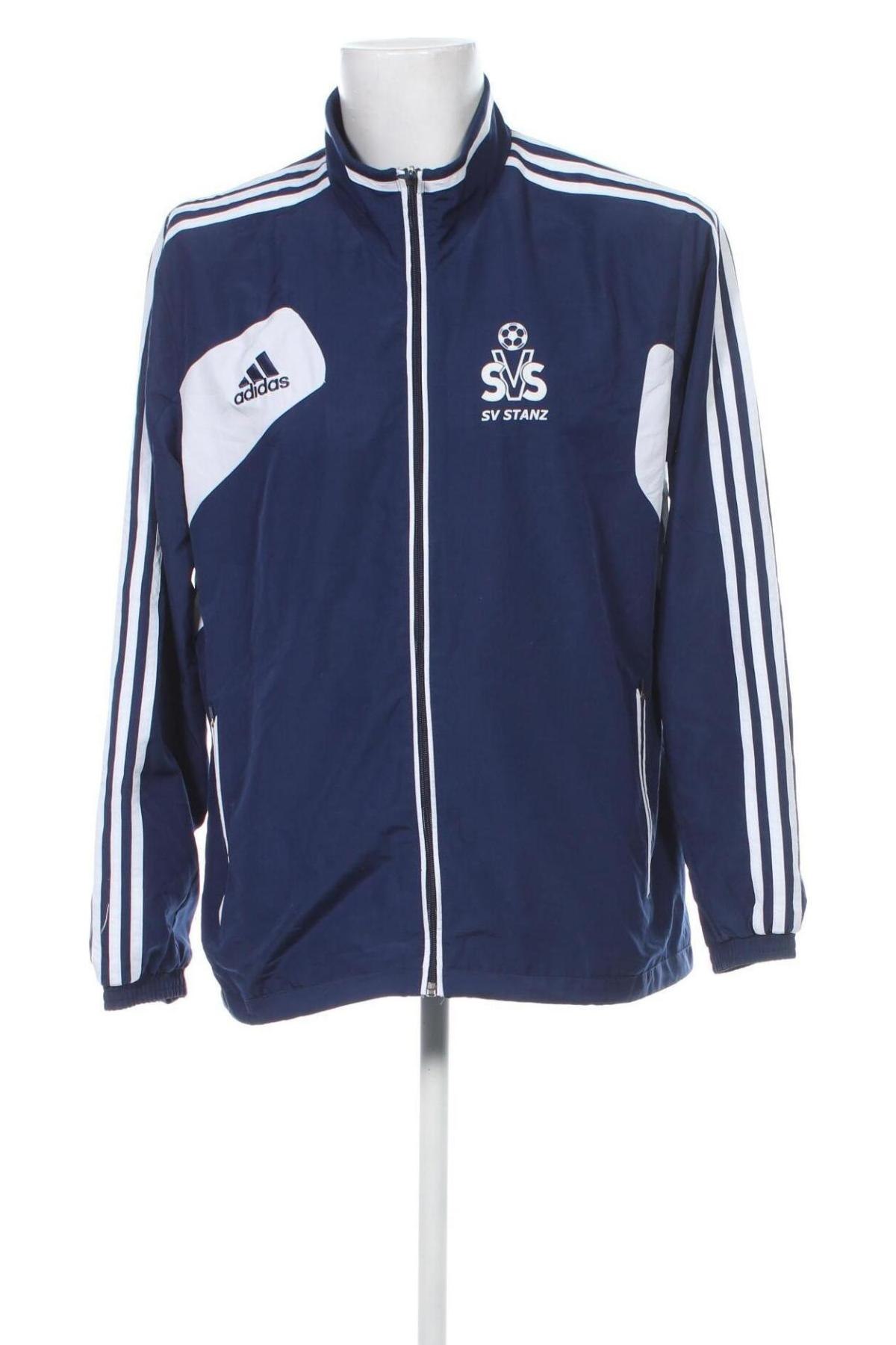 Bluză trening de bărbați Adidas, Mărime 3XL, Culoare Albastru, Preț 157,99 Lei