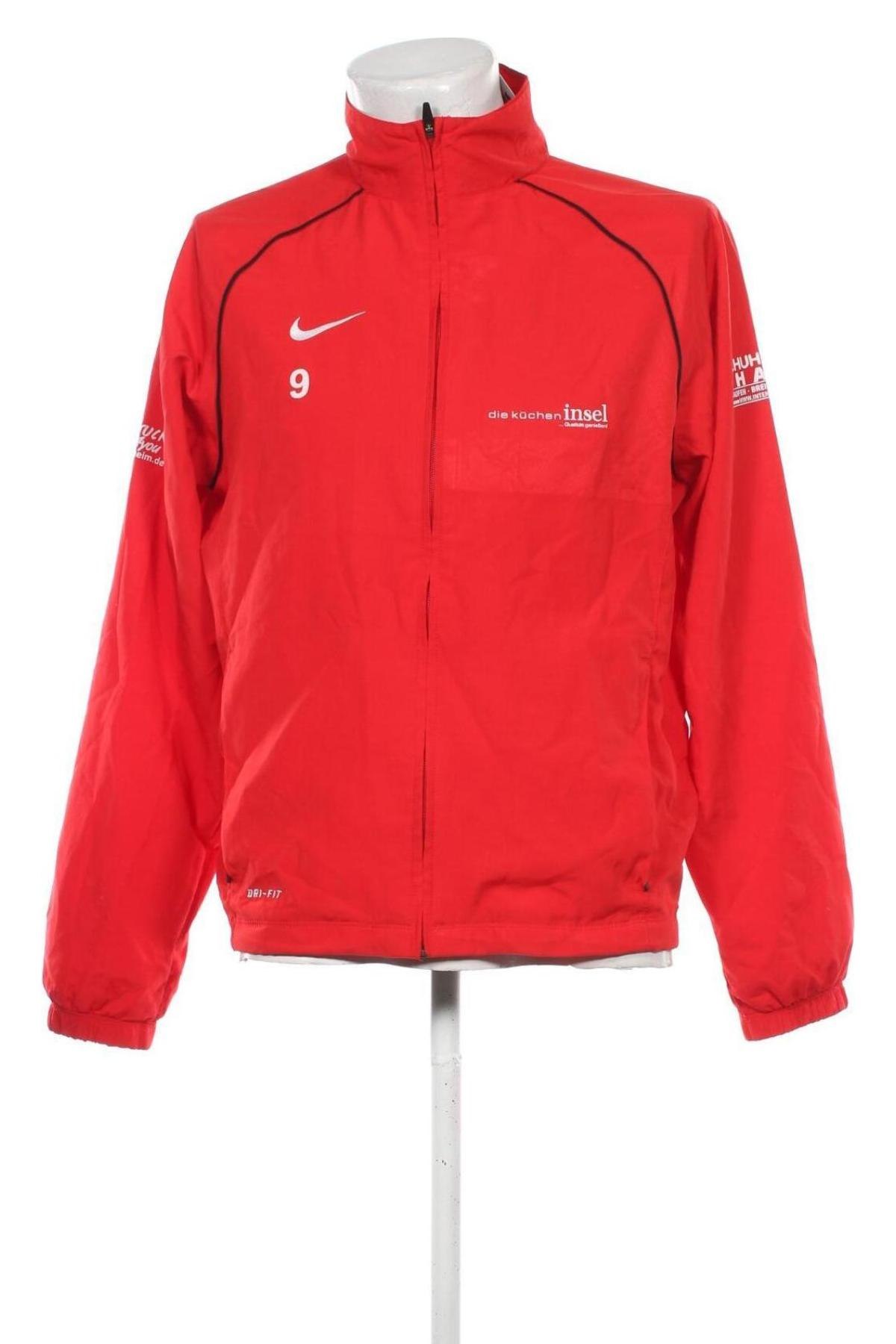 Herren Sportoberteil Nike, Größe M, Farbe Rot, Preis 32,99 €