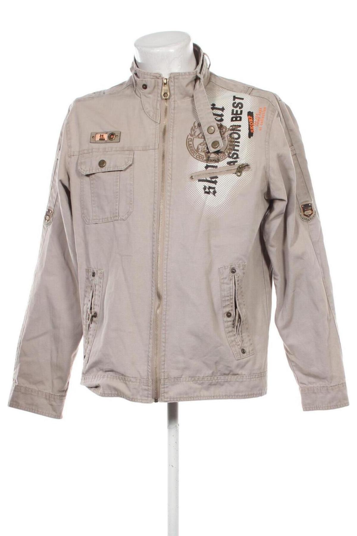 Herrenjacke, Größe L, Farbe Beige, Preis € 19,85