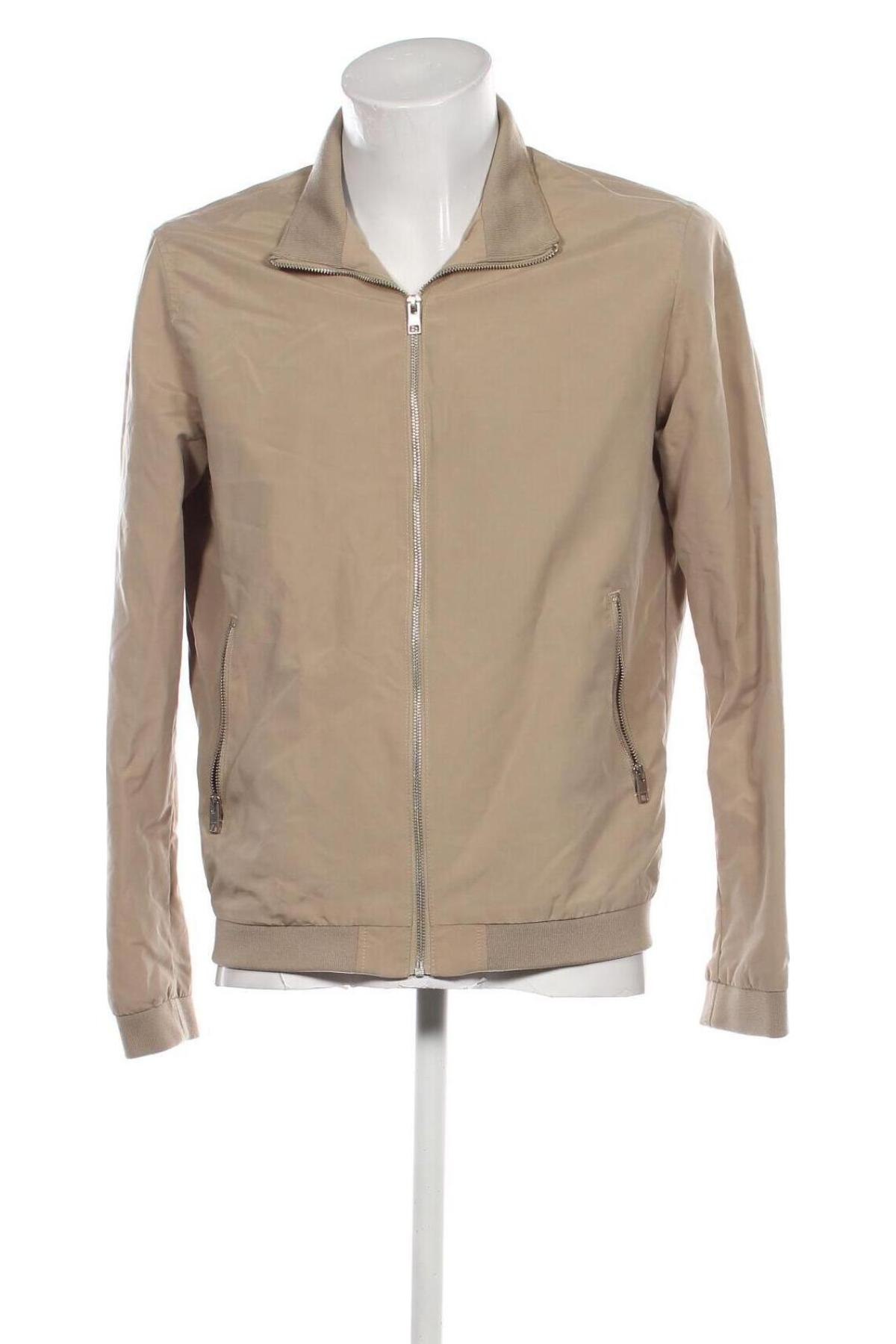 Herrenjacke Jack & Jones, Größe L, Farbe Beige, Preis € 40,00