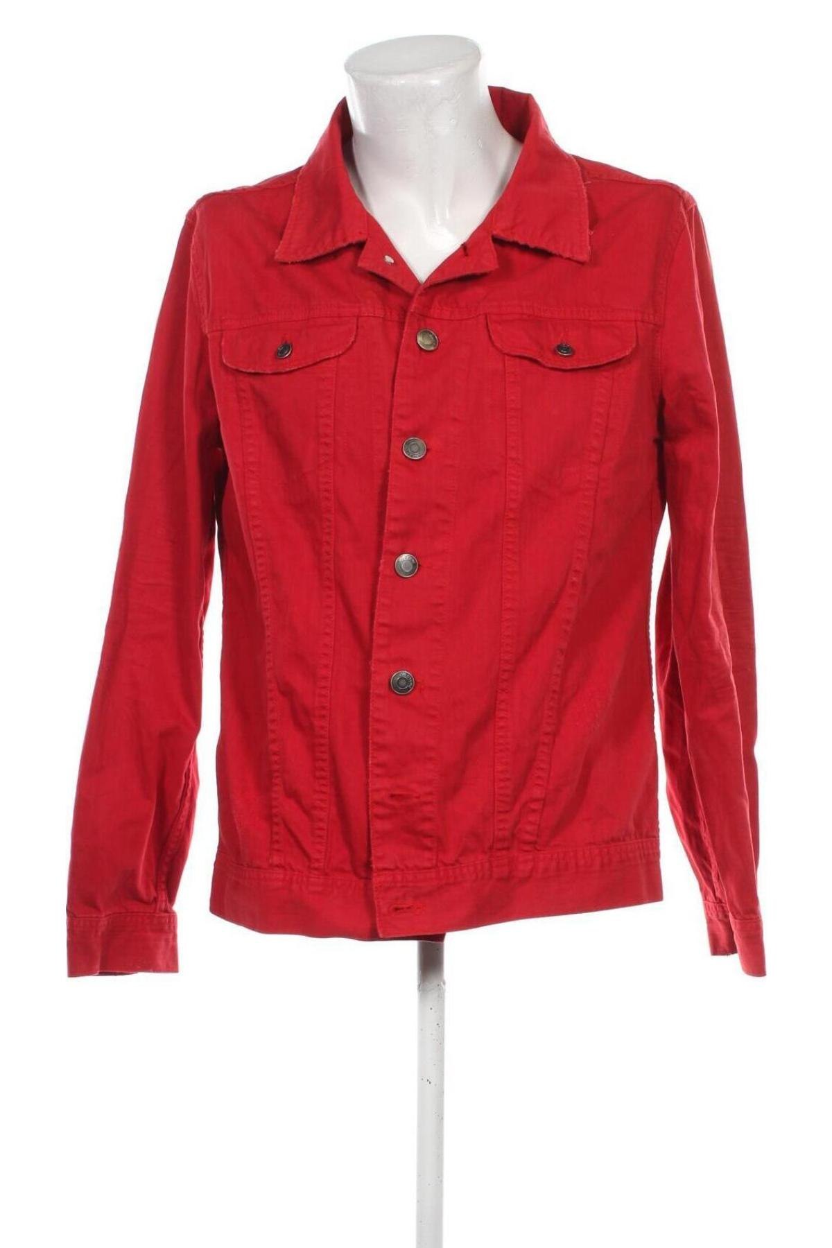 Herrenjacke Takko Fashion, Größe L, Farbe Rot, Preis € 27,99