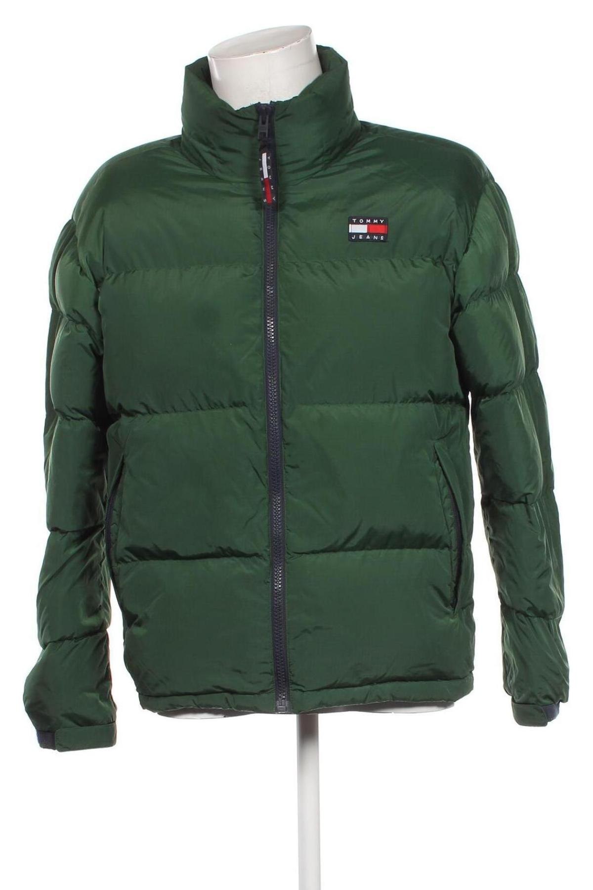 Geacă de bărbati Tommy Jeans, Mărime L, Culoare Verde, Preț 1.369,99 Lei