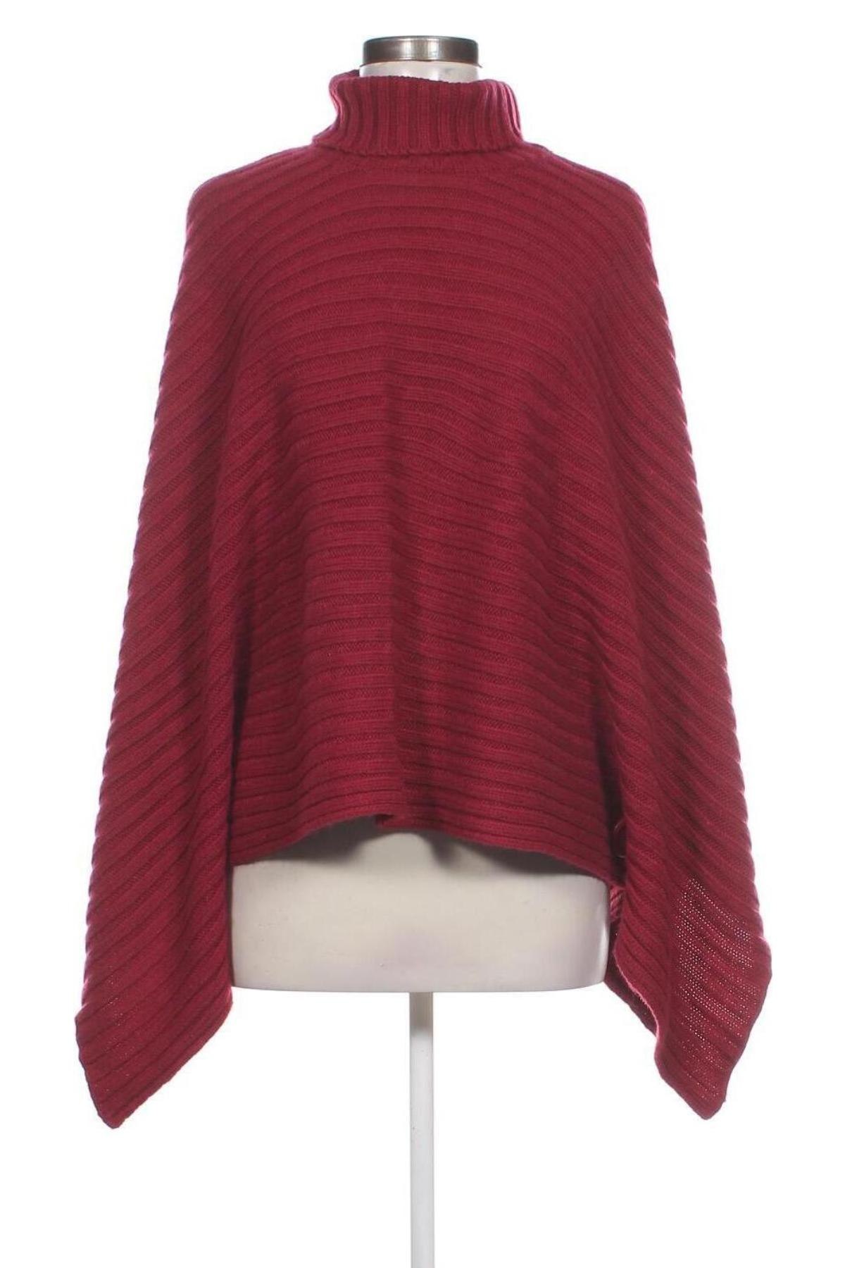 Poncho Kiabi, Größe M, Farbe Rot, Preis € 14,84