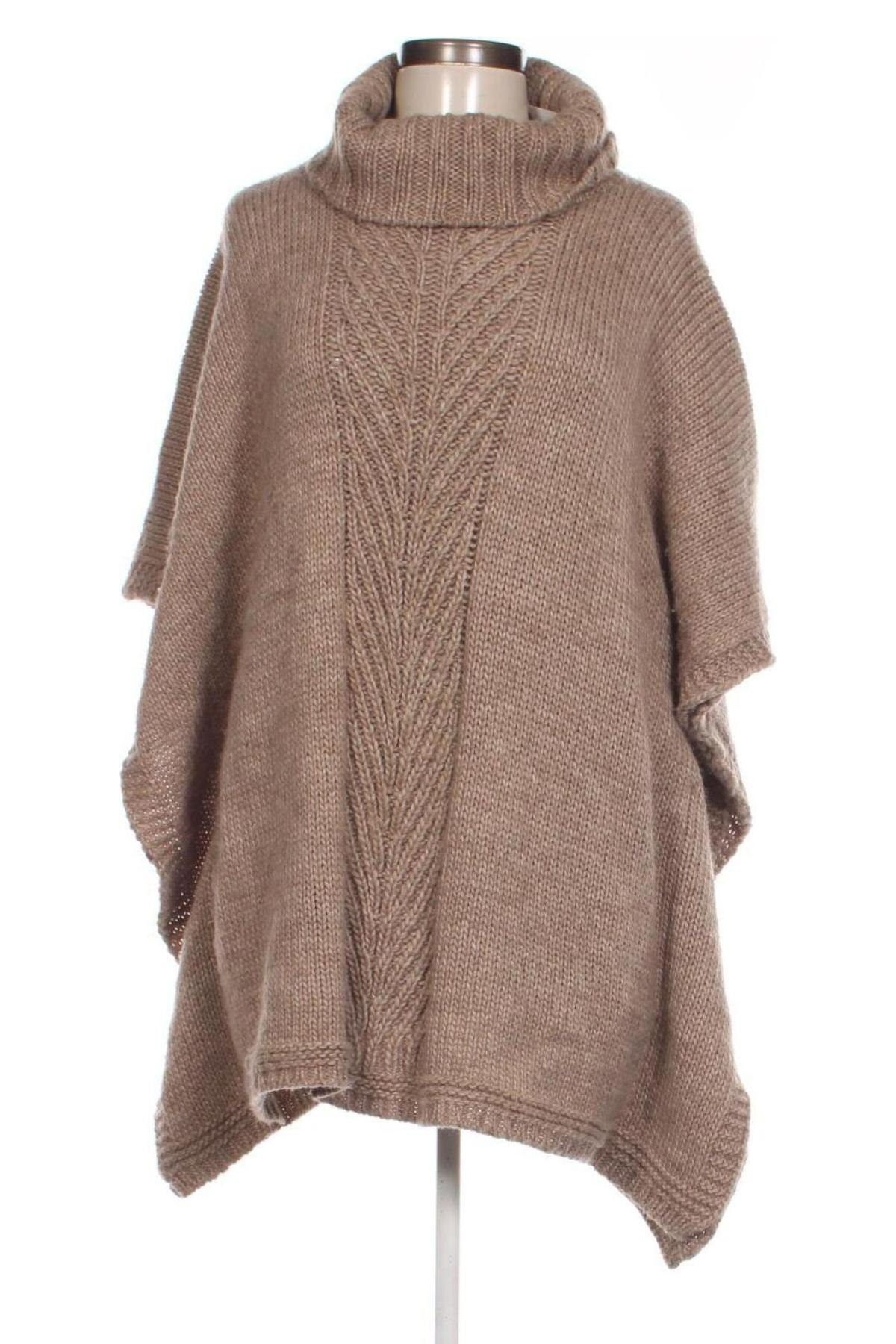 Poncho Mingel, Größe XL, Farbe Braun, Preis € 25,00