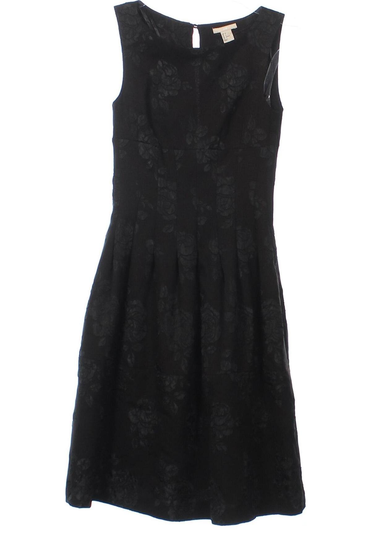 Kleid H&M, Größe S, Farbe Schwarz, Preis 15,58 €